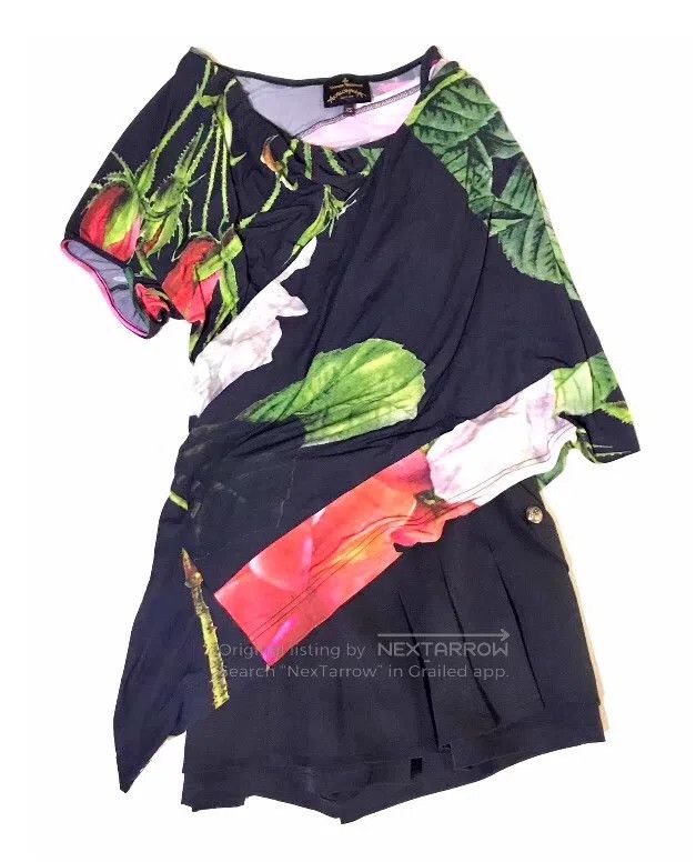 Vivienne Westwood Vivienne Westwood Beautiful irregular print dress Size XS / US 0-2 / IT 36-38 - 3 Thumbnail