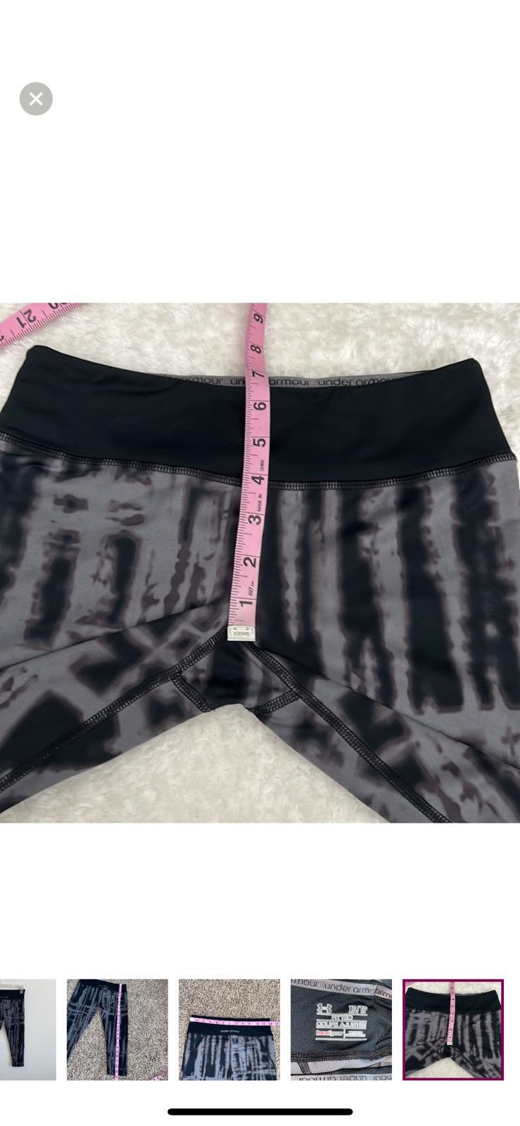 Under Armour Under armour XS fitted cropped leggings Size 26" / US 2 / IT 38 - 7 Thumbnail