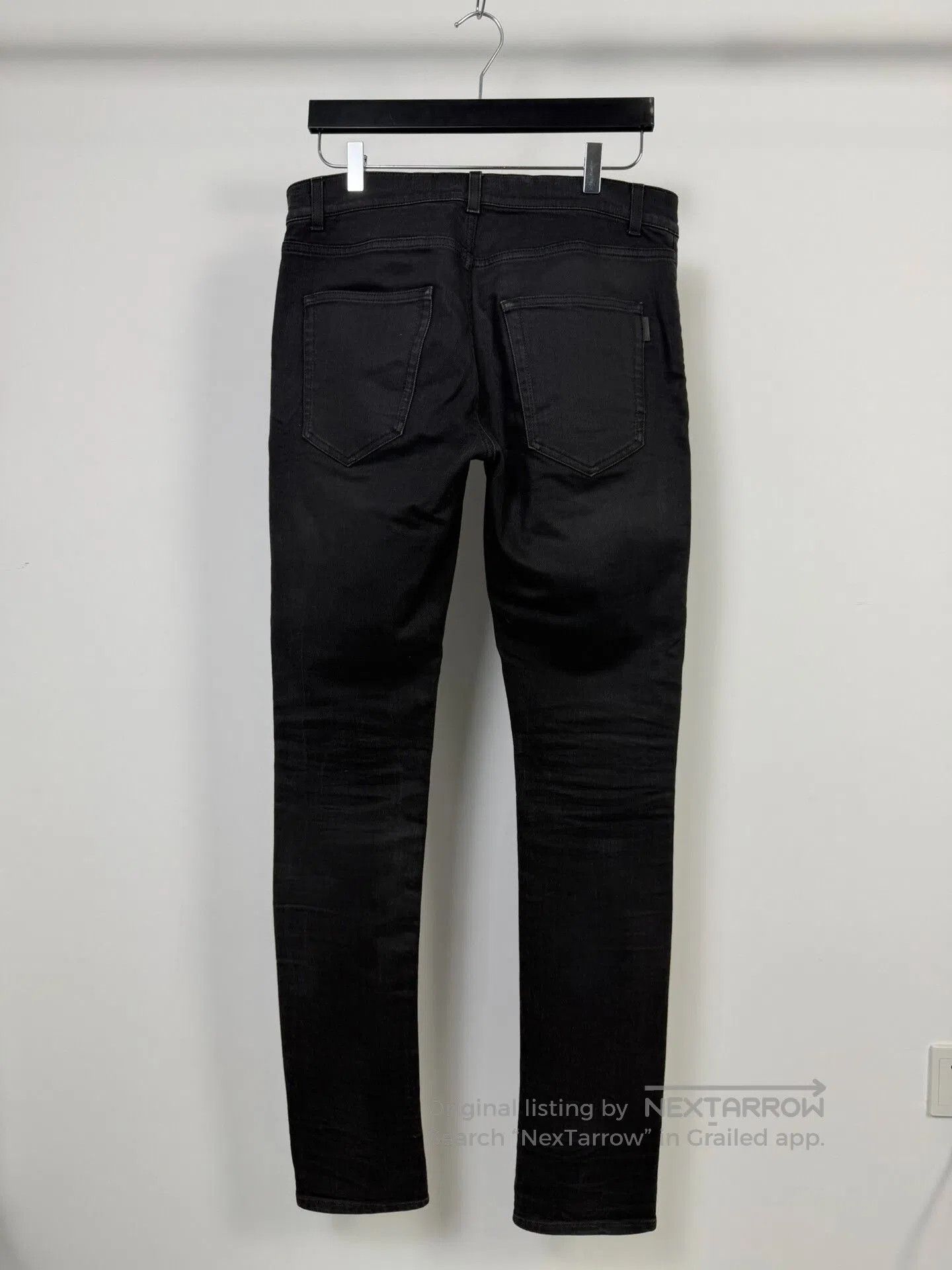 Saint Laurent Paris Saint Laurent Black Denim Jeans. Size US 32 / EU 48 - 2 Thumbnail