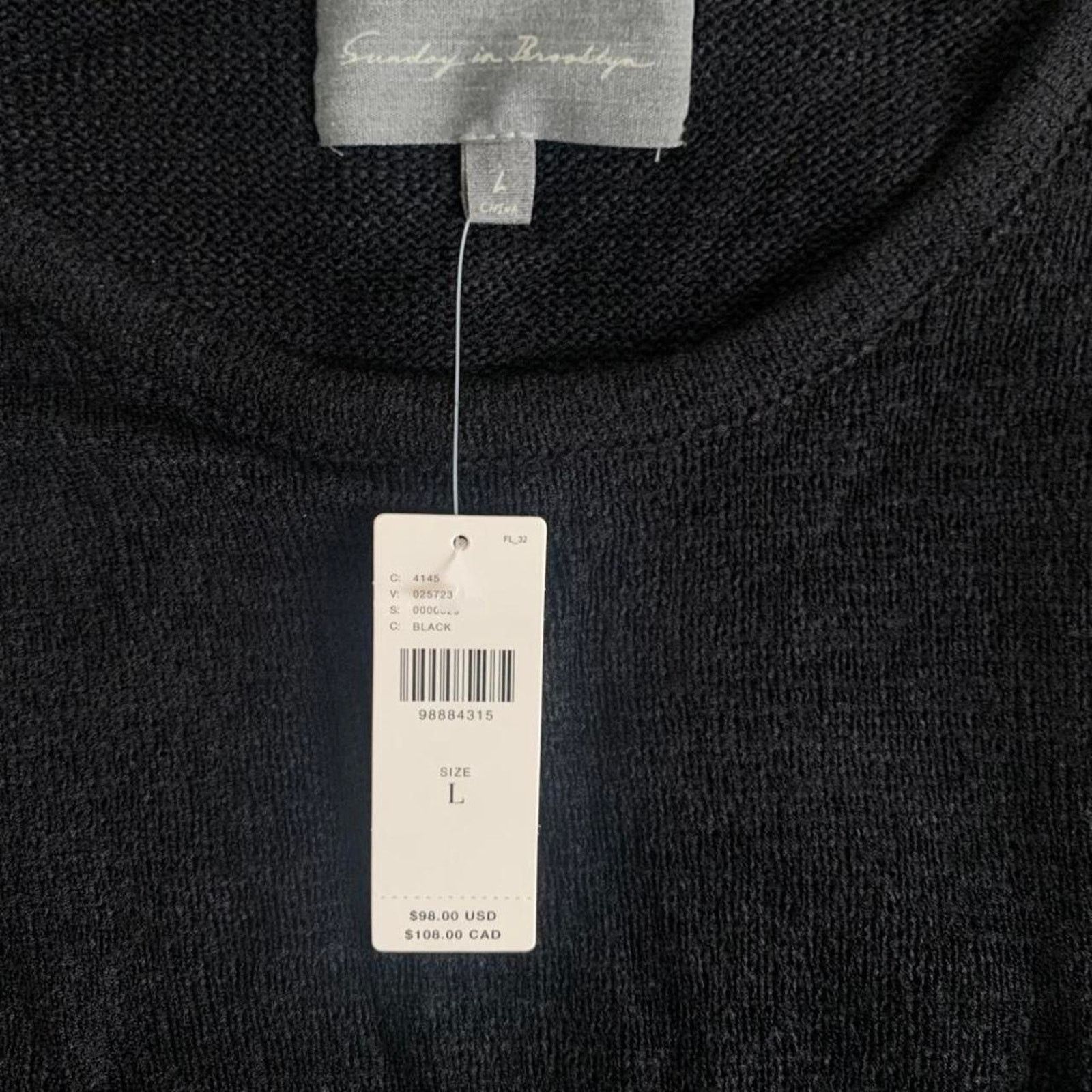 Anthropologie NWT Sunday in Brooklyn x Anthropologie Black Maxi Dress NWT Size L / US 10 / IT 46 - 6 Thumbnail