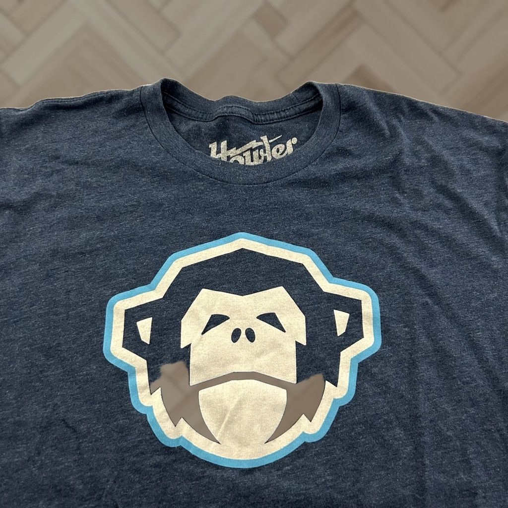 Howler Brothers Howler Bros Short Sleeve T Shirt Men's Large Blue Monkey Size US L / EU 52-54 / 3 - 1 Thumbnail