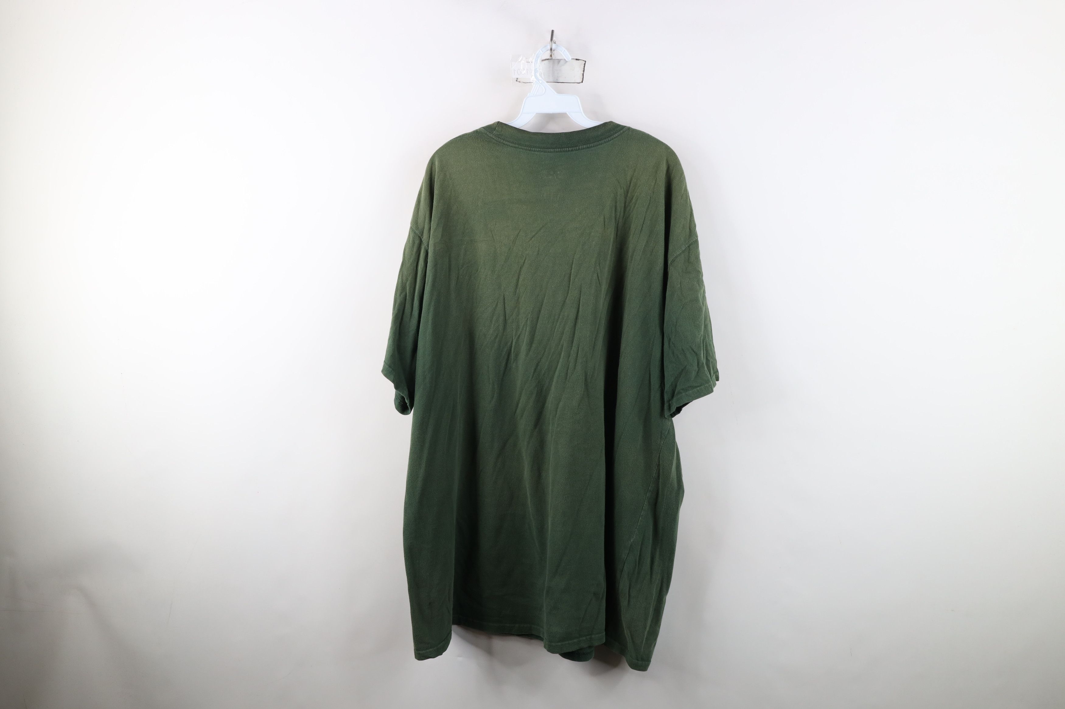 Champion Vintage Y2K Champion Sun Faded Classic Logo T-Shirt Green Size US XXL / EU 58 / 5 - 13 Thumbnail