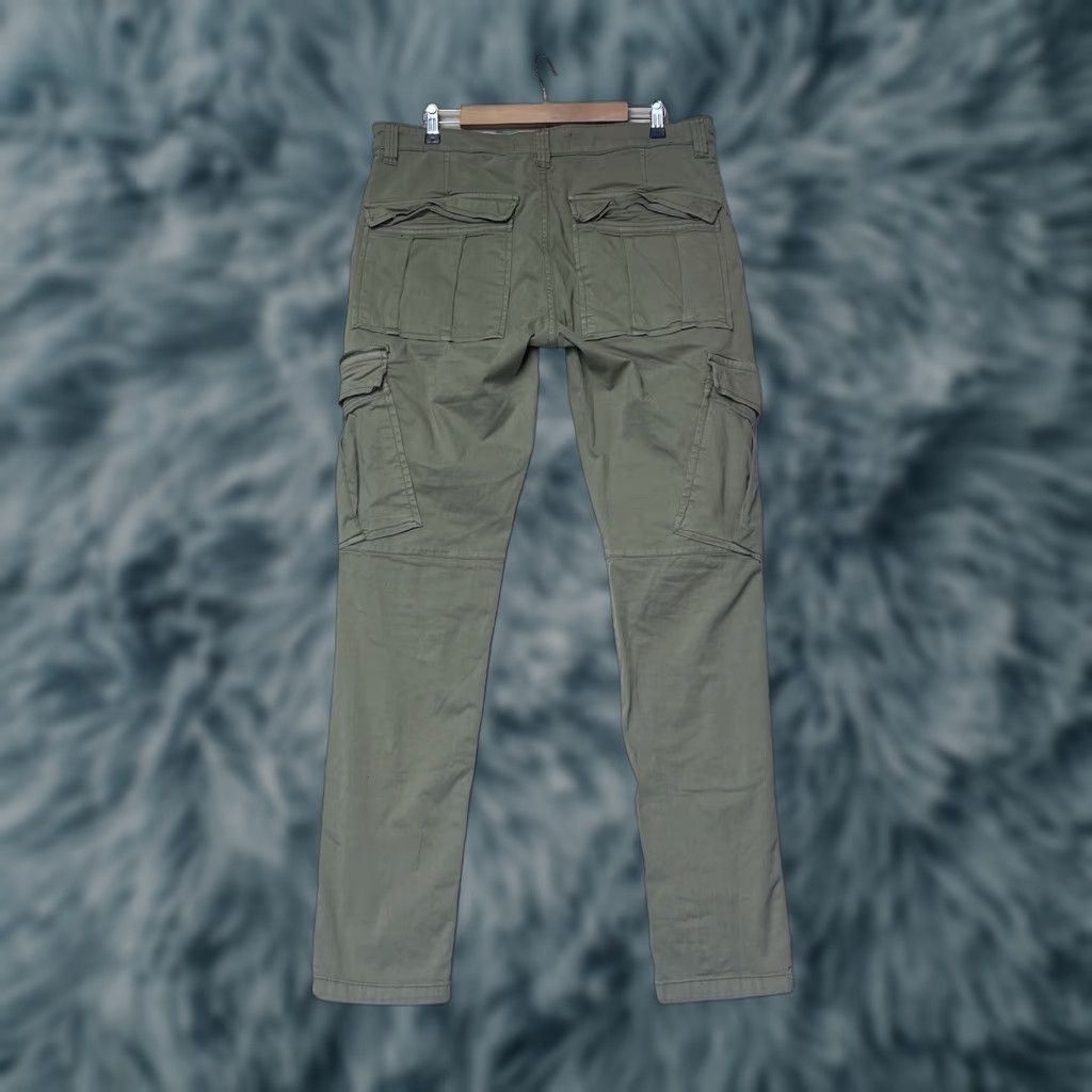 Jordan Craig Jordan Craig Aaron Cargo Stretch Pant Men Size 36 X 34 Green Tan Cargo Pockets Utility Tapered Straight Pants Regular Inseam 34 inches Pants Size US 36 / EU 52 - 1 Thumbnail