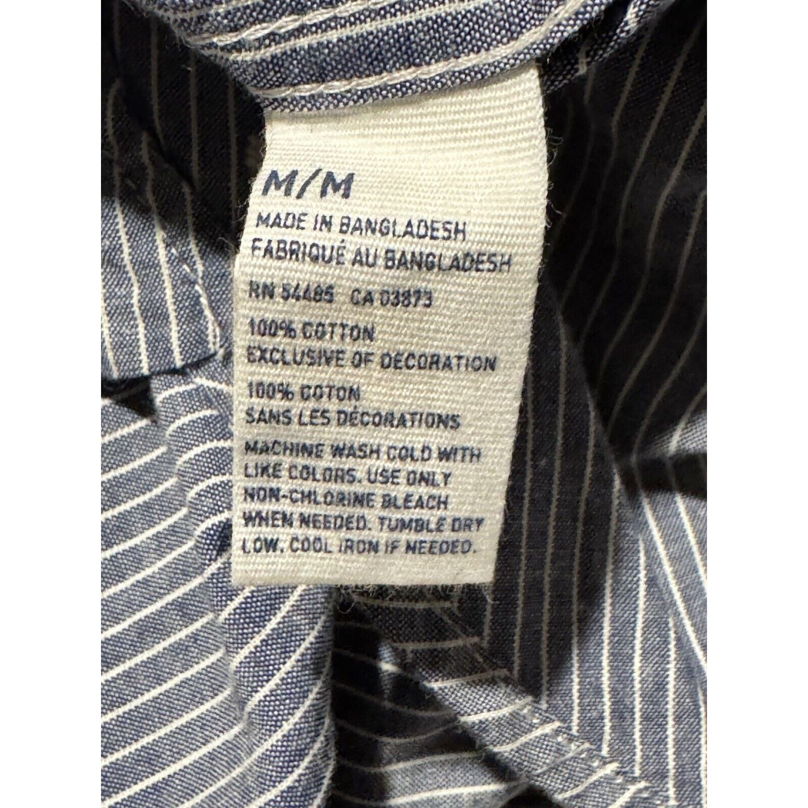 American Eagle Outfitters American Eagle Button Down Shirt Men Medium Academia 2010s Size US M / EU 48-50 / 2 - 7 Thumbnail