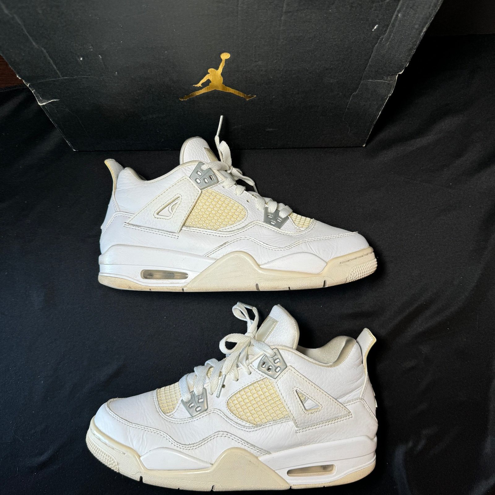 Jordan Brand × Nike Size 7 - Air Jordan 4 Retro GS Pure Money 2017 Men's Shoes Size US 7 / EU 40 - 2 Thumbnail