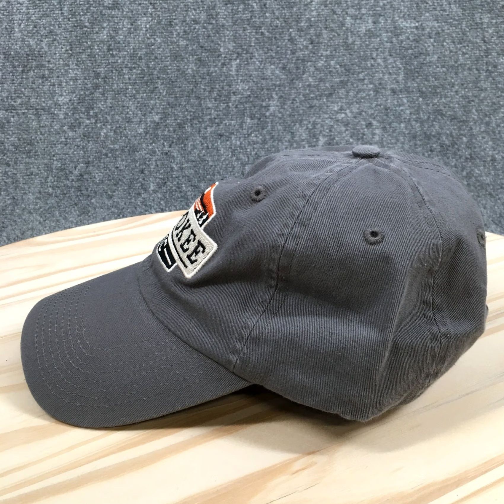 Cherokee Fahrenheit Baseball Cap Unisex Gray OS Adjustable Embroidered Logo Size ONE SIZE - 5 Thumbnail