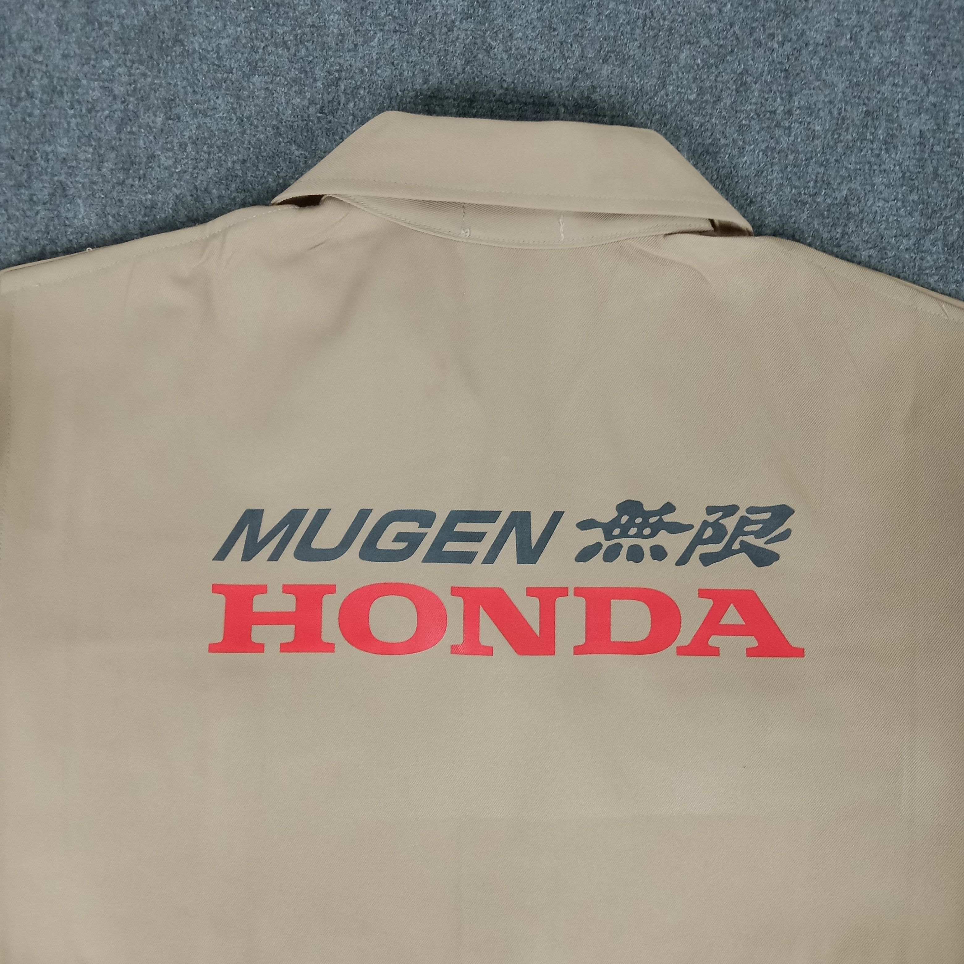 Honda × Japanese Brand × Vintage Mugen Honda Japanese Racing Team Custom Art Jacket Size US L / EU 52-54 / 3 - 2 Thumbnail