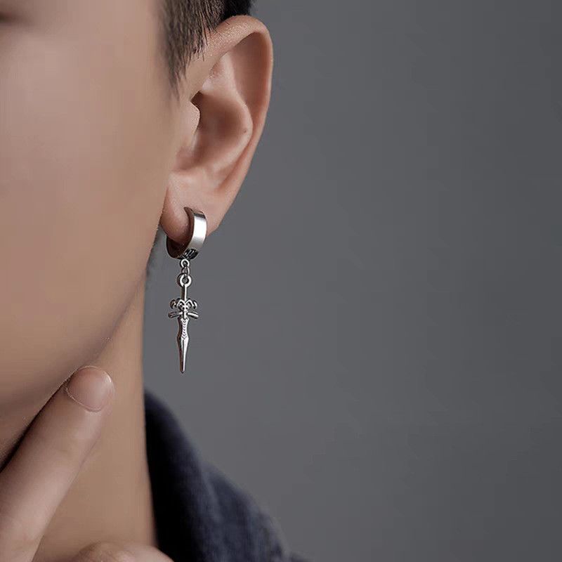 Jewelry Frostmourne New Trend Earrings One Pairs Chrome Jewelry Size ONE SIZE - 1 Thumbnail