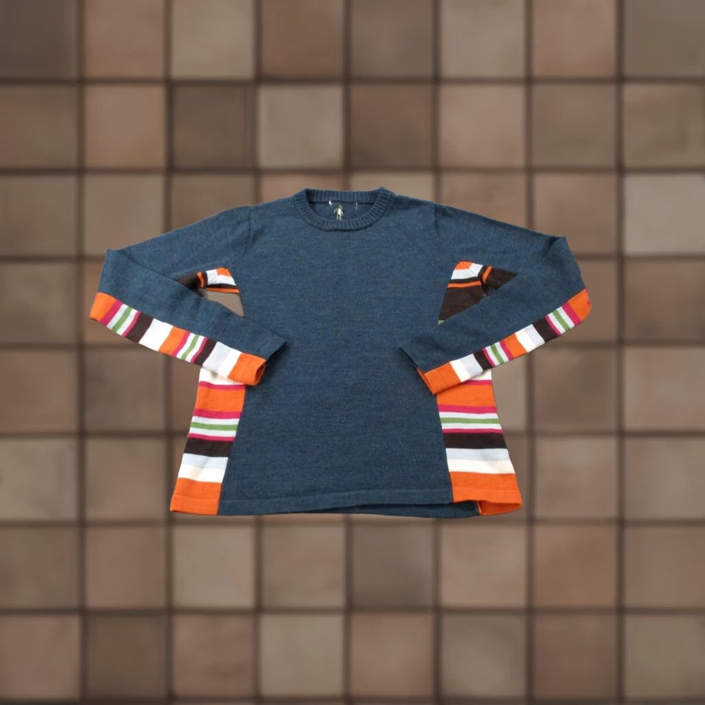Smartwool SmartWool Shirt Womens XS Merino Wool Striped Colorblock Casual Base Layer Y2K Shirt Womens XS Multicolor Striped Merino Wool Casual Base Layer Women) Size XS / US 0-2 / IT 36-38 - 1 Thumbnail