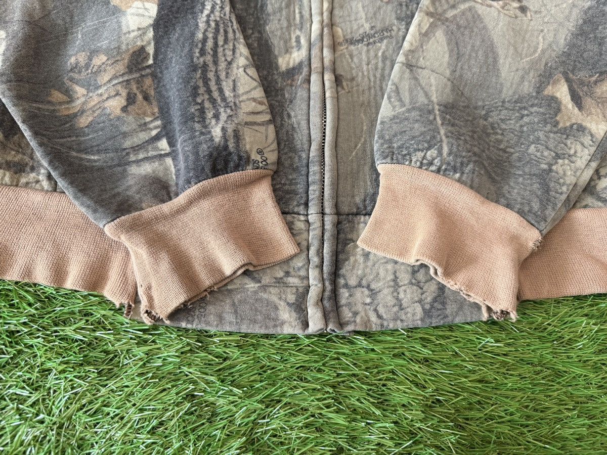 Realtree Ace 90s USA Made Realtree Woods Camouflage Full Zip Jacket Size US XL / EU 56 / 4 - 4 Thumbnail