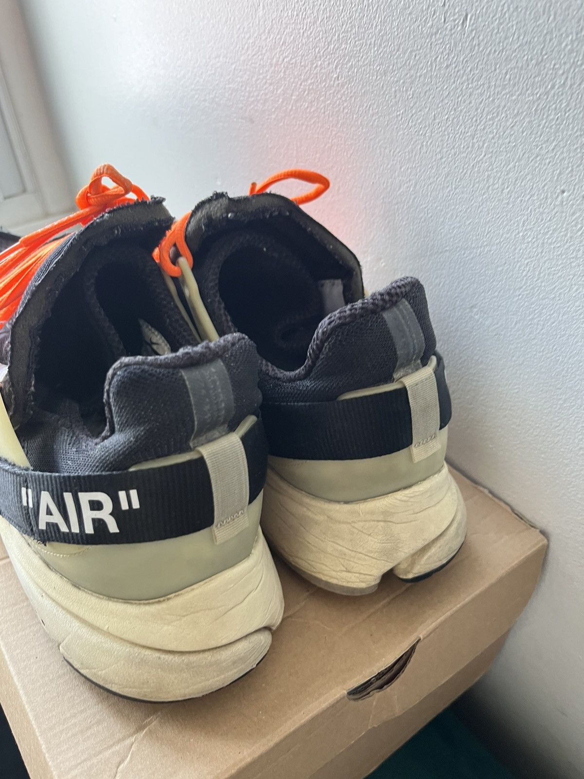 Nike × Off-White Nike Presto Off White Virgil Abloh Size US 14 / EU 47 - 5 Thumbnail