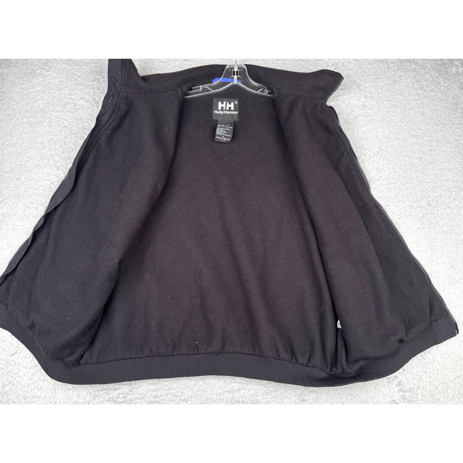 Helly Hansen Helly Hansen Vest Mens XL Black Madrid Softshell Fleece Lined Full Zip Size US XL / EU 56 / 4 - 2 Thumbnail