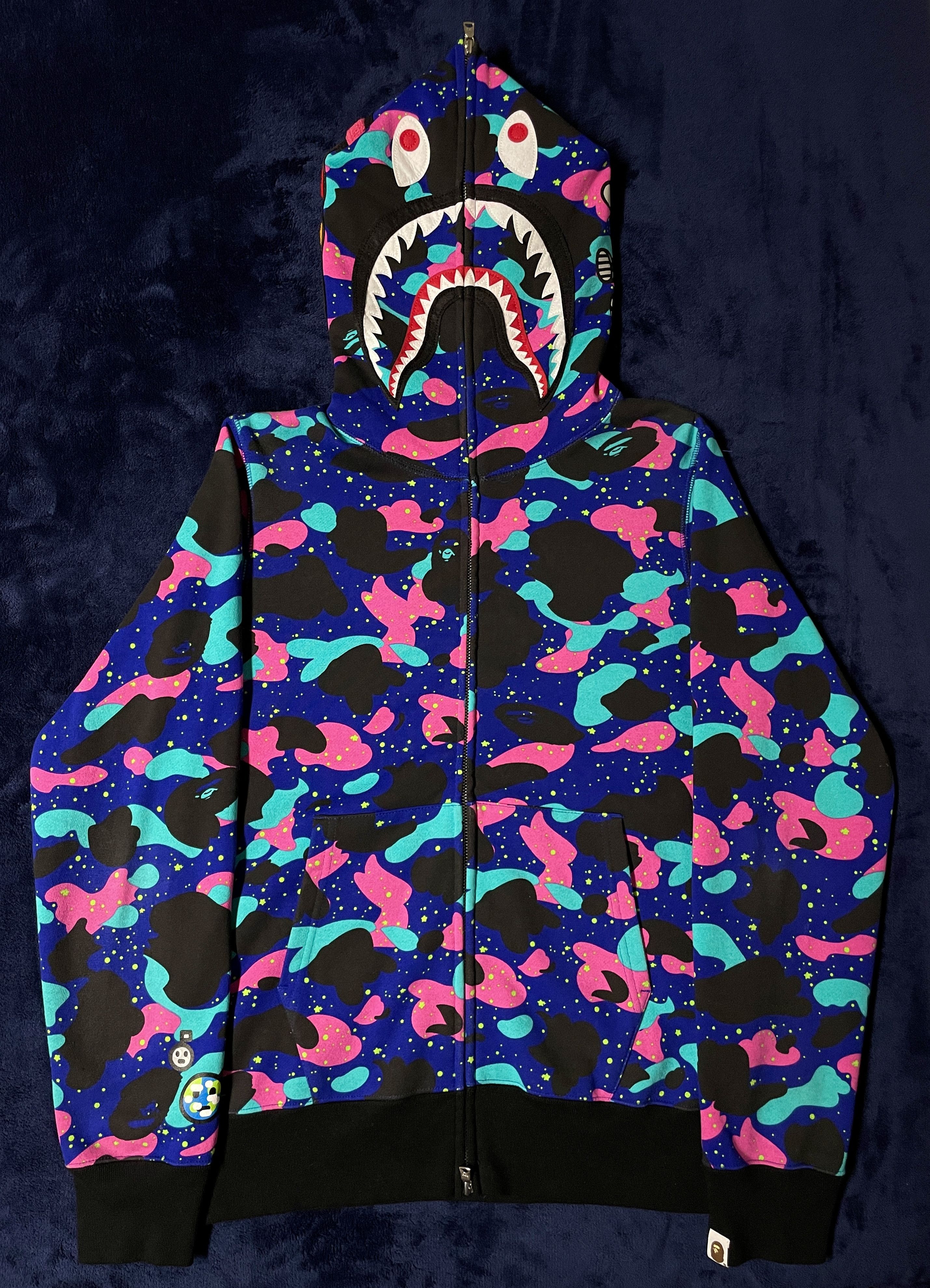 Bape Kid Cudi Shark Hoodie | Grailed