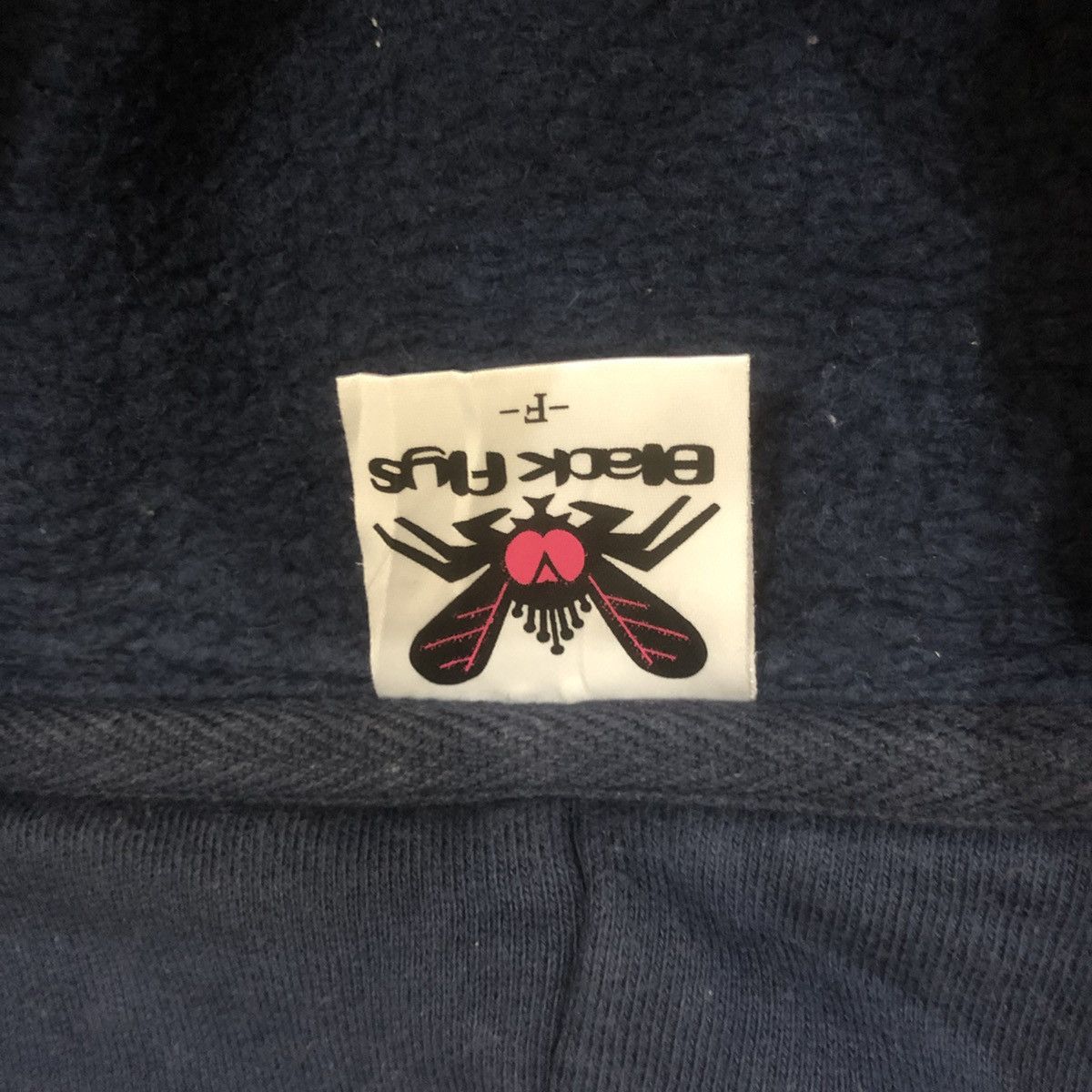 Japanese Brand Heavy Black Fly Sweatshirt Hodie Size US S / EU 44-46 / 1 - 5 Thumbnail
