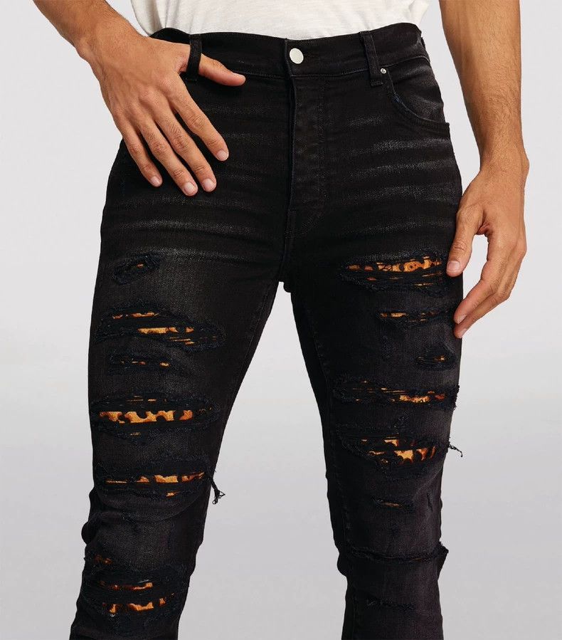 Amiri Amiri Leopard print old-fashioned jeans 2502-Nextarrow Size US 28 / EU 44 - 9 Thumbnail