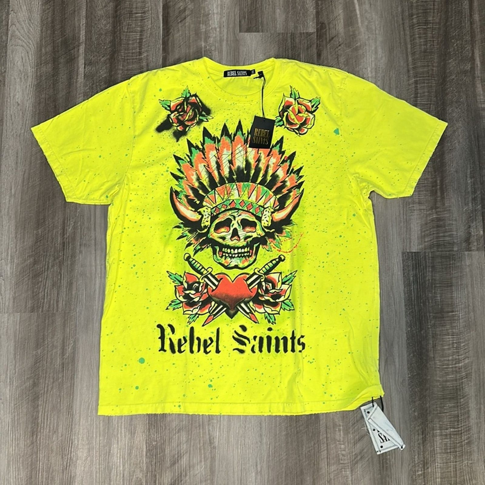 Other Rebel Saints Marching In Tee - 2XL Size US XXL / EU 58 / 5 - 2 Thumbnail