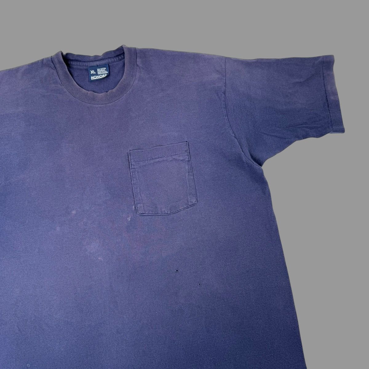 Vintage Vintage 1990s blank pocket T-shirt Size US XL / EU 56 / 4 - 3 Thumbnail