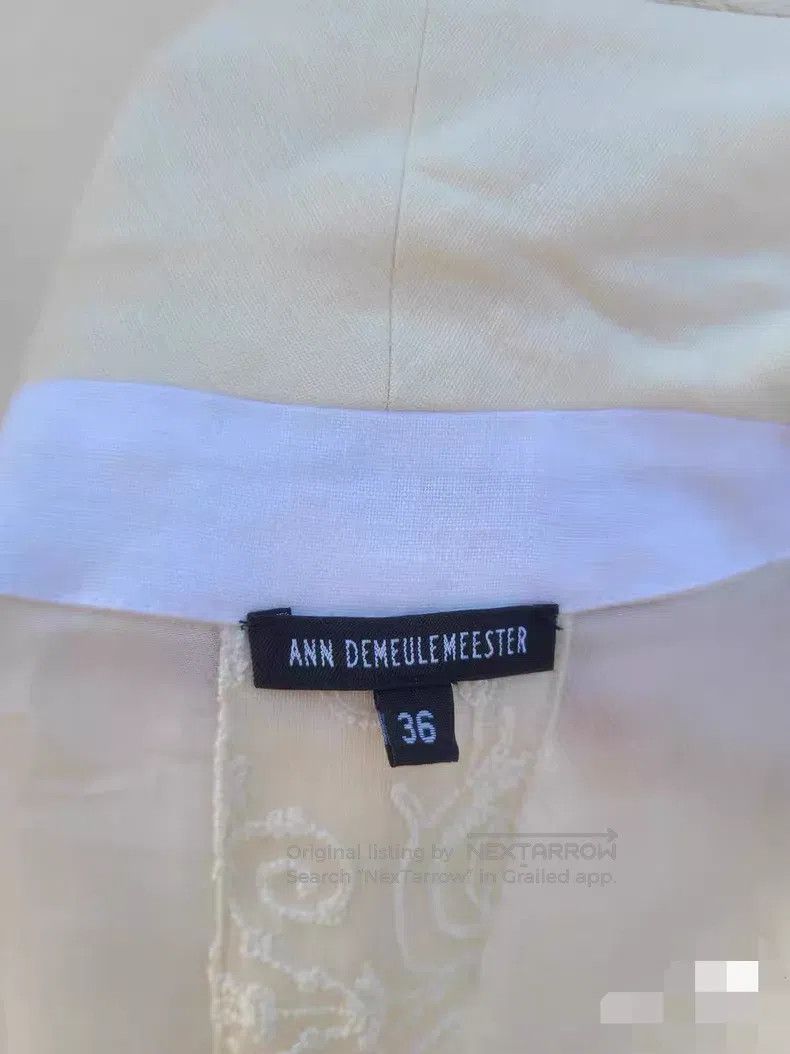 Ann Demeulemeester Ann Demeulemeester Exquisite Unisex Vest Jacket Size XS / US 0-2 / IT 36-38 - 5 Thumbnail