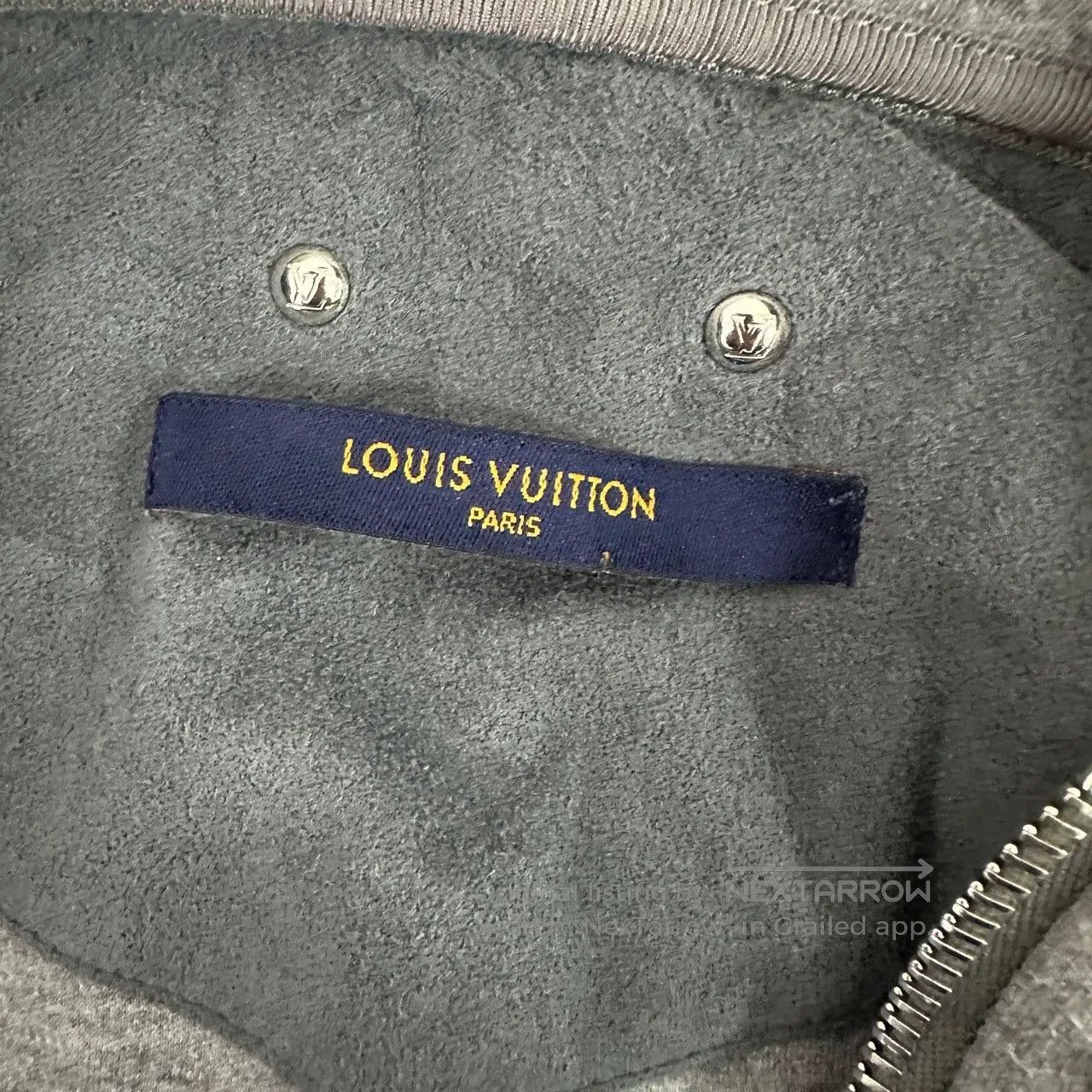 Louis Vuitton gray zip-up hooded jacket by louis vuitton. Size US XXL / EU 58 / 5 - 4 Thumbnail