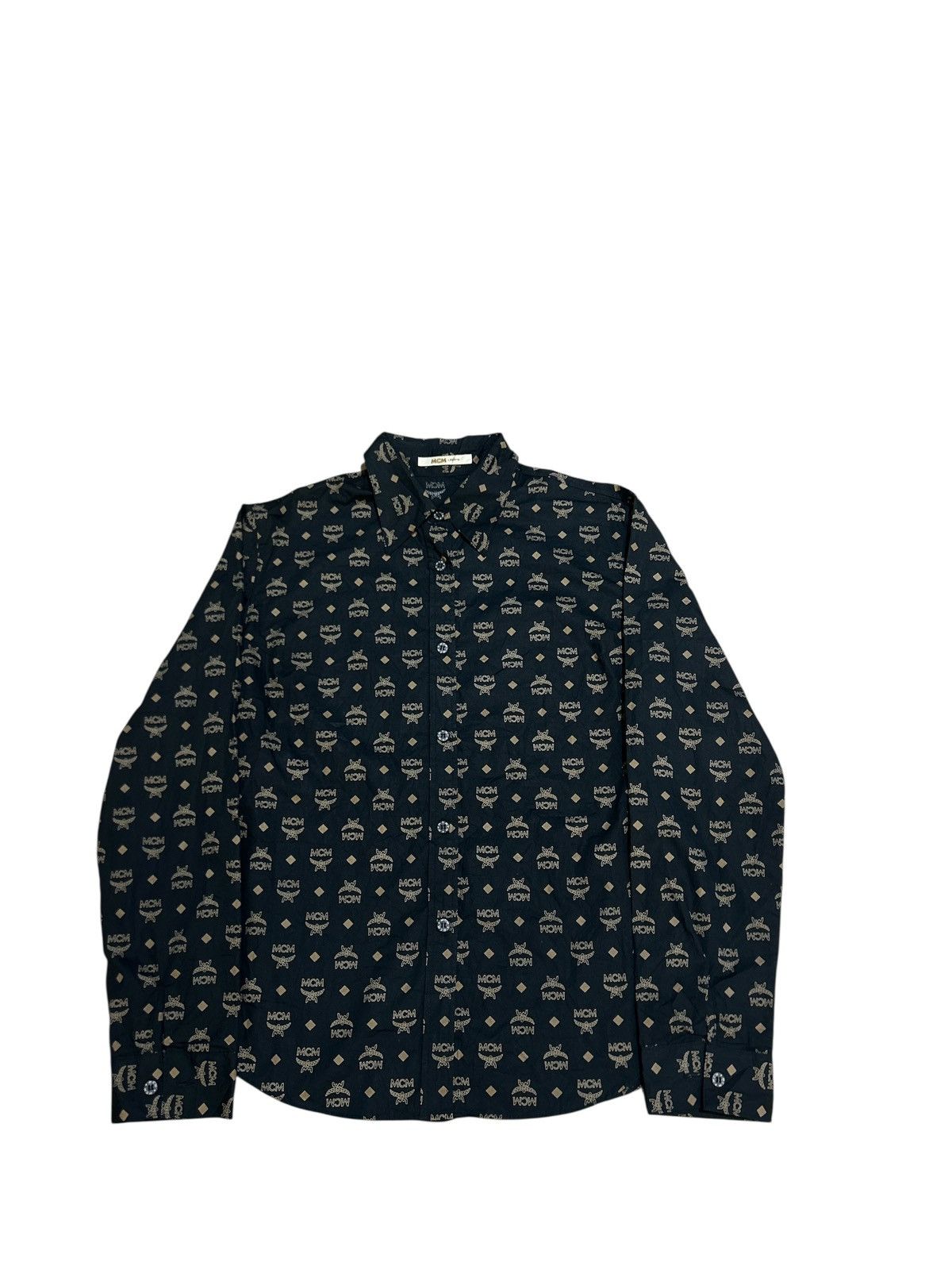 MCM Vintage MCM Monogram Shirt Size S / US 4 / IT 40 - 1 Thumbnail