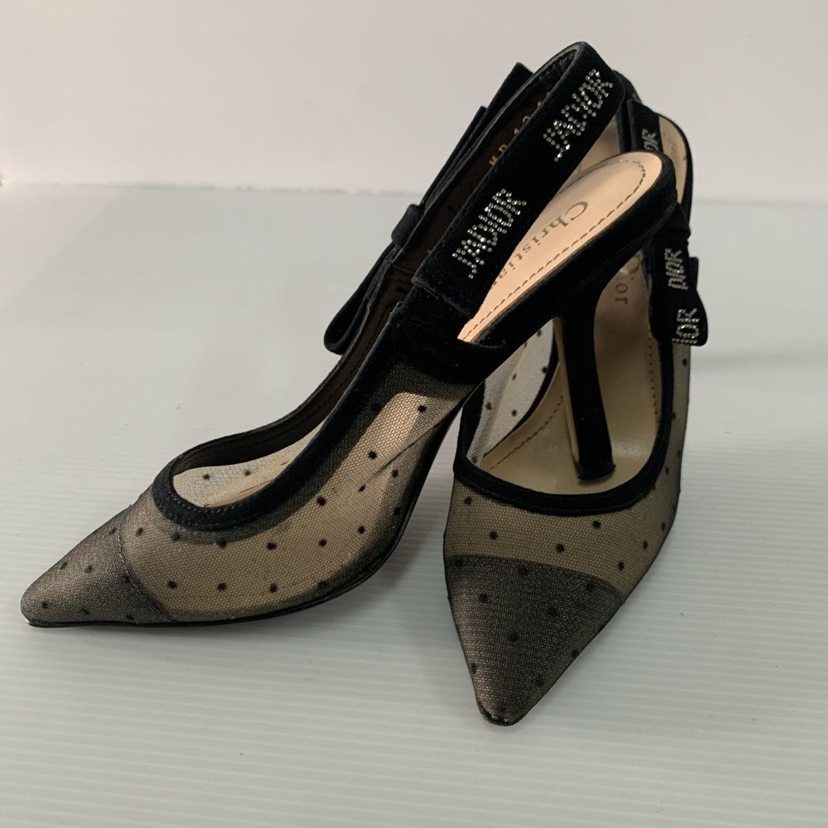 Dior Christian Dior Black Jadior Heels Size US 6 / IT 36 - 12 Thumbnail