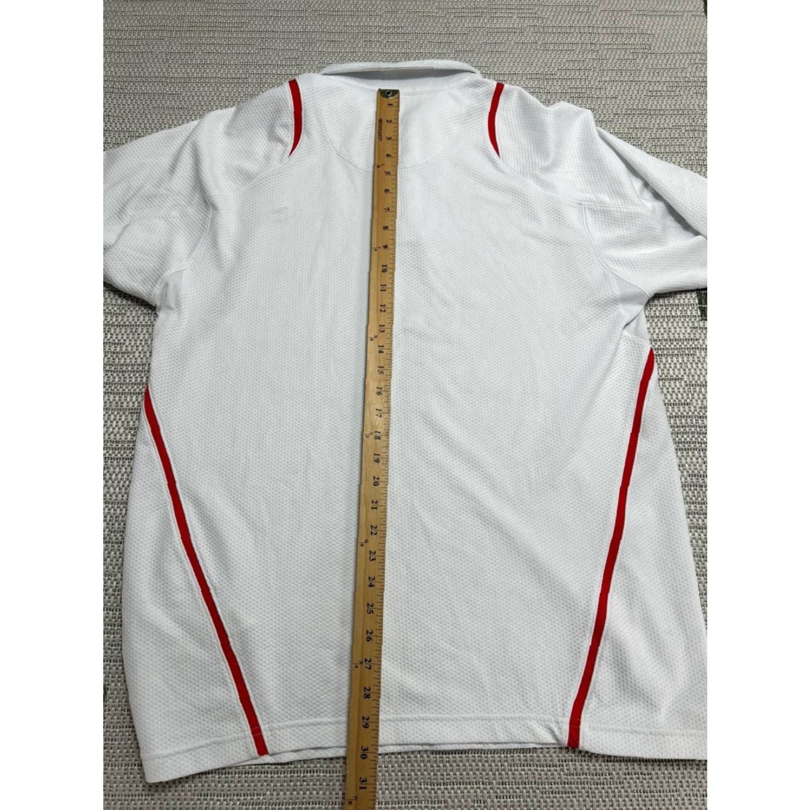 Nike Nike Polo Shirt Men XL White Basketball Pro Team China Olympics Button Up Size US XL / EU 56 / 4 - 6 Thumbnail