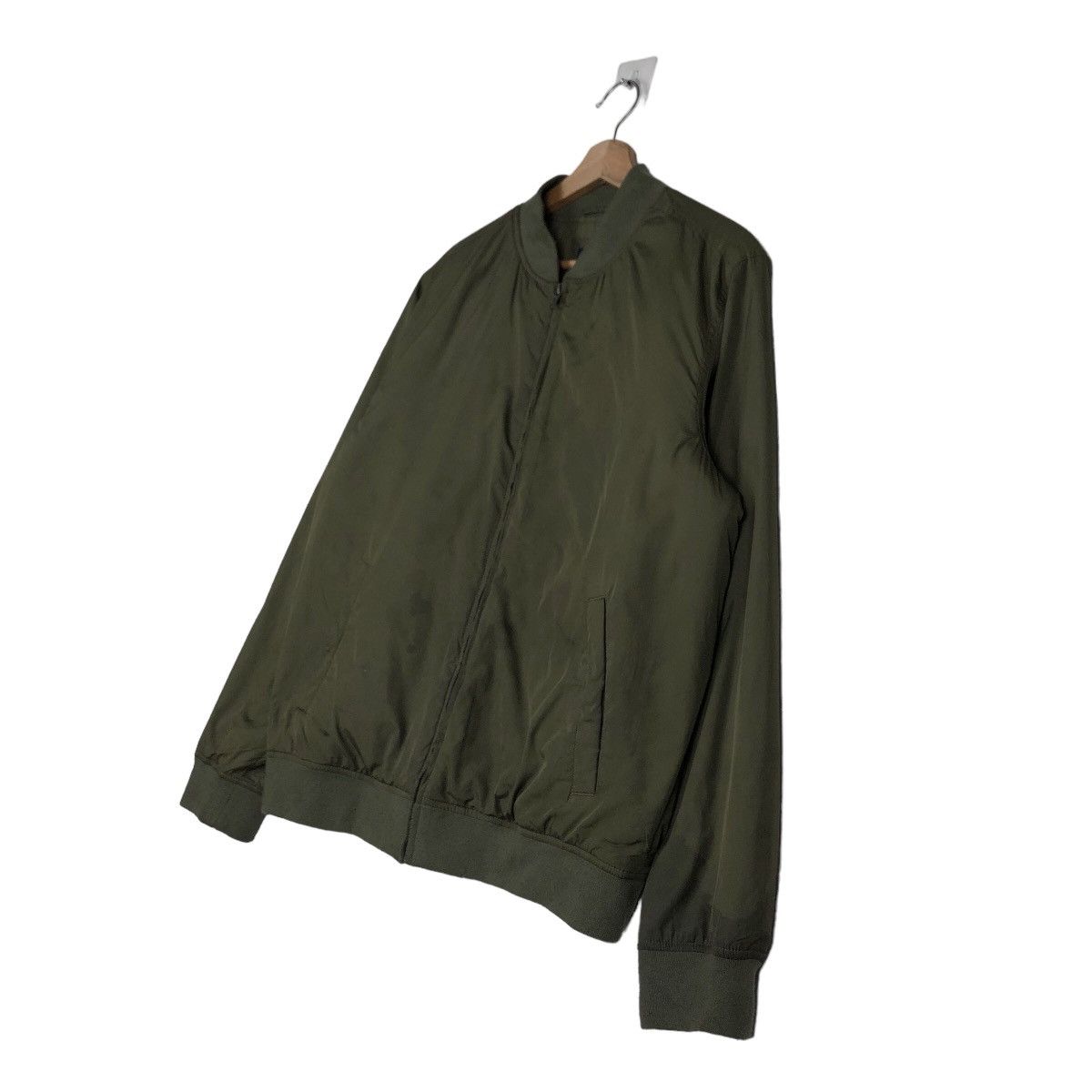 Japanese Brand 🔥Riot Riot Vintage Bomber Jacket Gap Military Colour Design Size US L / EU 52-54 / 3 - 2 Thumbnail