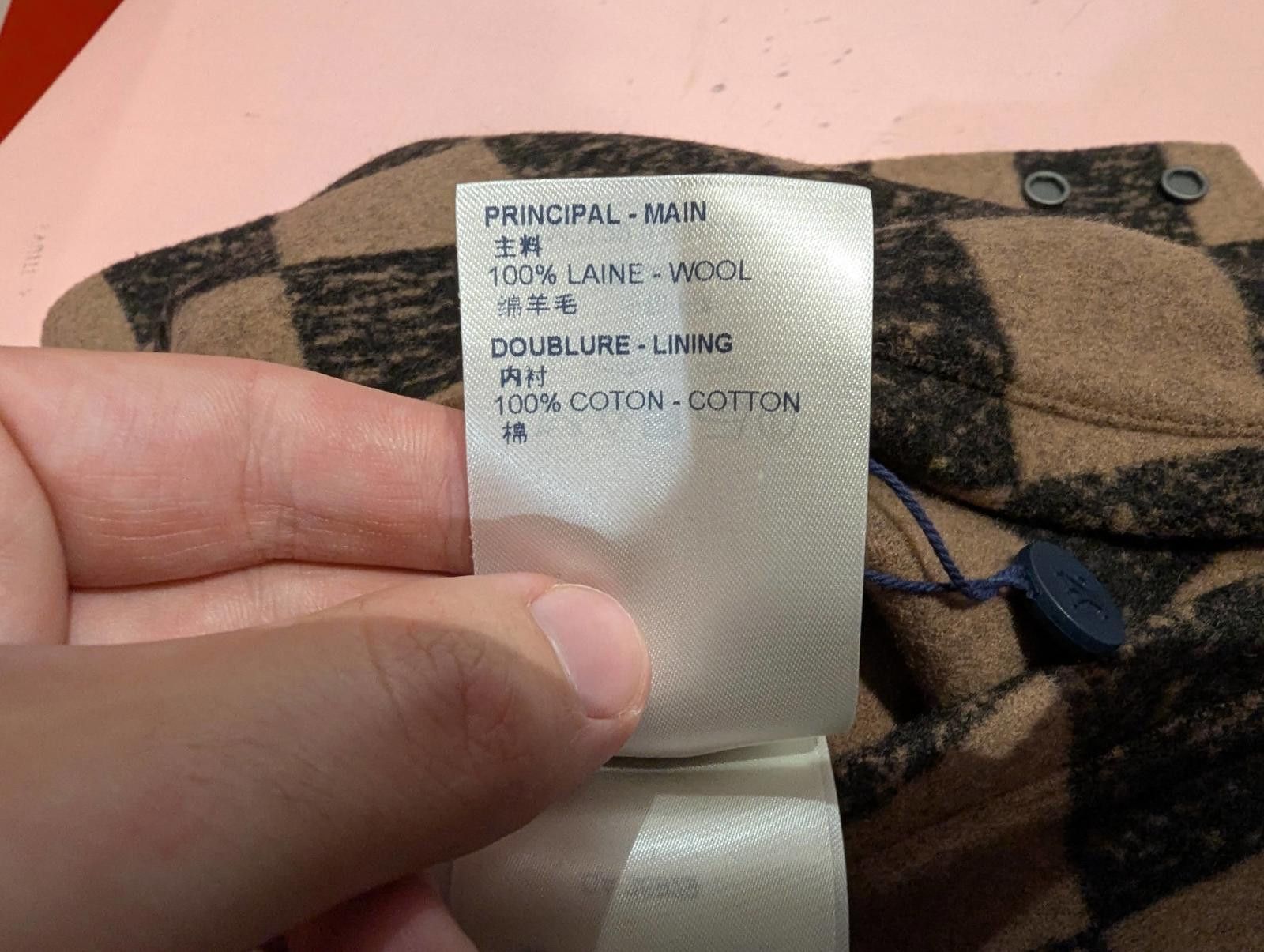 Louis Vuitton Louis Vuitton Reversible Damier Wool Blouson in Brown Size US M / EU 48-50 / 2 - 9 Thumbnail