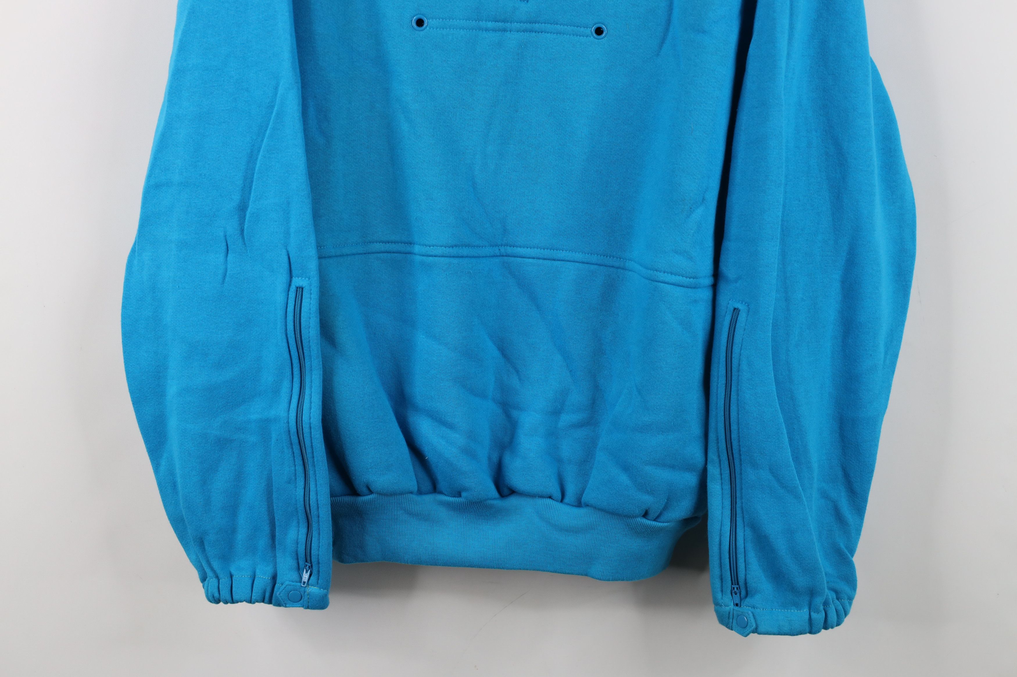 Vintage Deadstock Vintage 90s Streetwear Trim Half Zip Sweatshirt Size US L / EU 52-54 / 3 - 3 Thumbnail