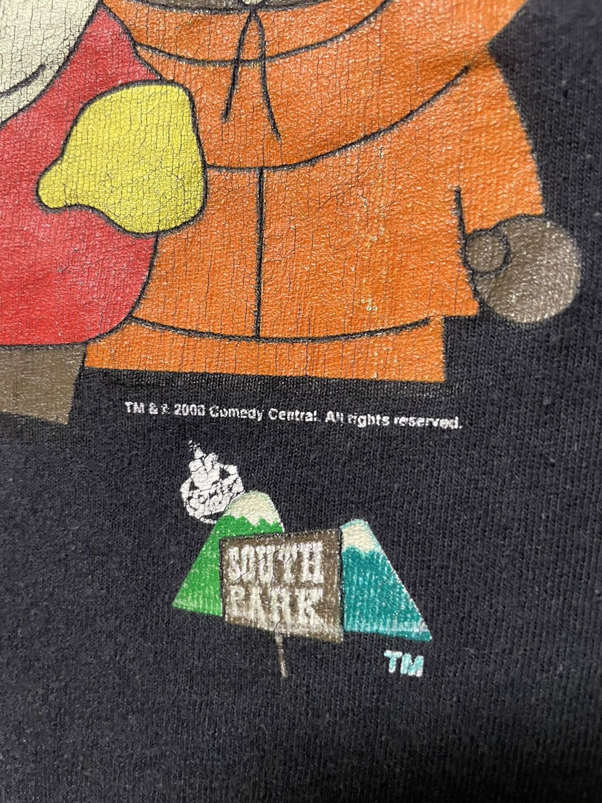 Cartoon Network Vintage 2000 South Park Comedy Central Tee Graphic T Shirt Size US L / EU 52-54 / 3 - 6 Thumbnail