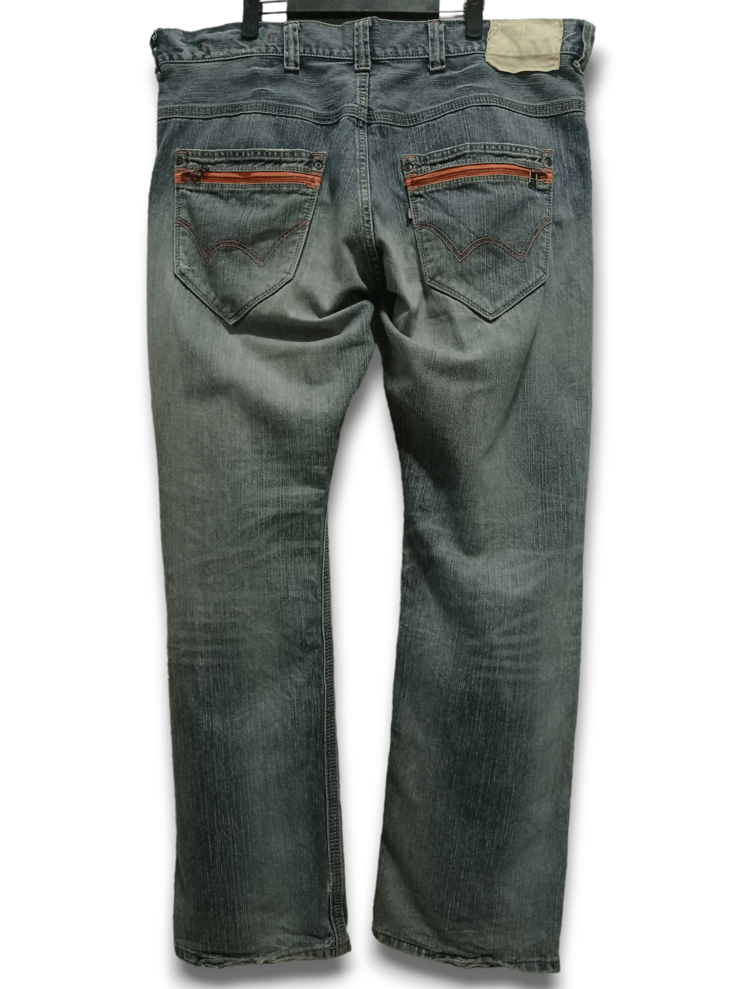 Edwin × Japanese Brand Edwin XV-S Exclusive Vintage Baggy Distressed Jeans 40x32 Size US 40 / EU 56 - 2 Thumbnail