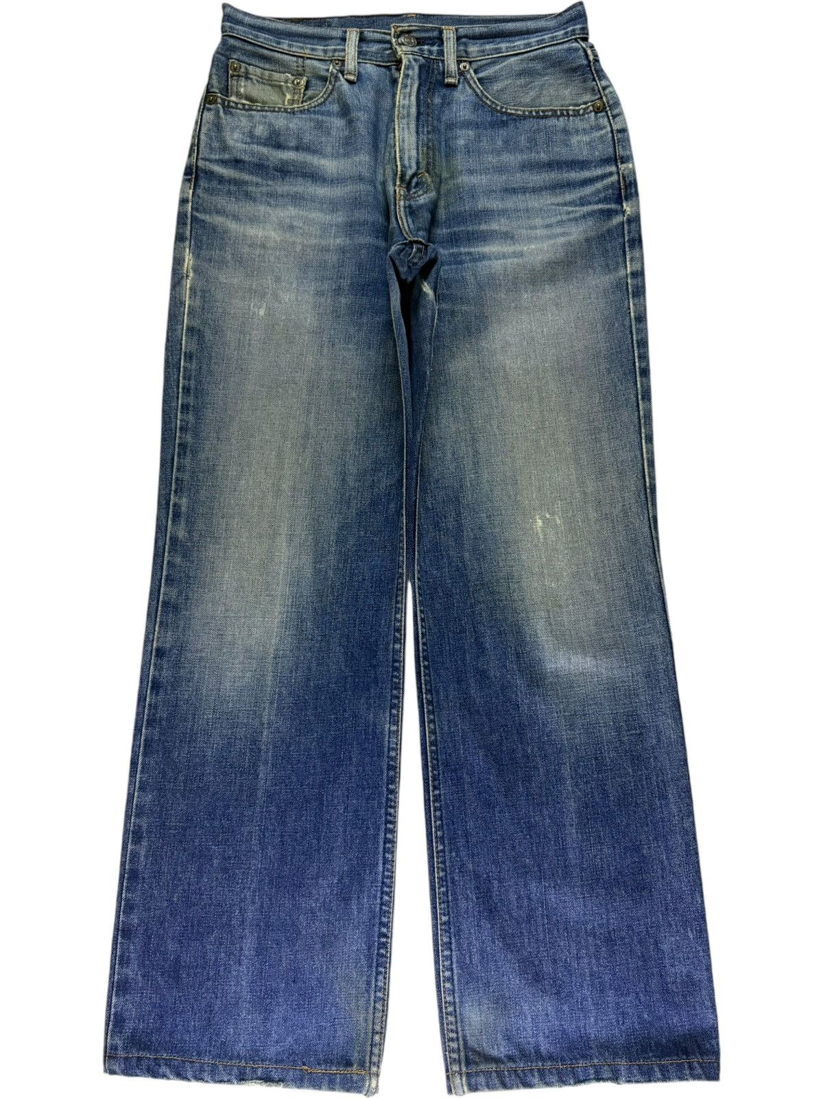 LVC × Levi's × Levi's Vintage Clothing Vintage 90s Levis 560 Faded Wash Distressed Loose Jeans Size US 29 - 1 Thumbnail