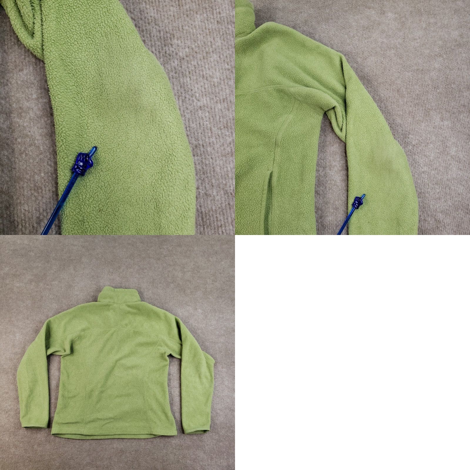 Patagonia Patagonia Synchilla Marsupial Jacket Womens Medium Green Fleece Lightweight Jacket Size L / US 10 / IT 46 - 9 Thumbnail