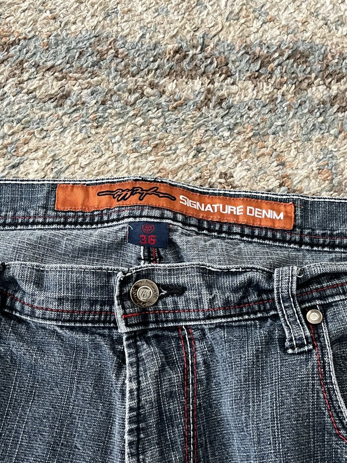 Ruff Ryders × Vintage VTG Ruff Ryders Faded Jorts 36 jean shorts Size US 36 / EU 52 - 6 Thumbnail