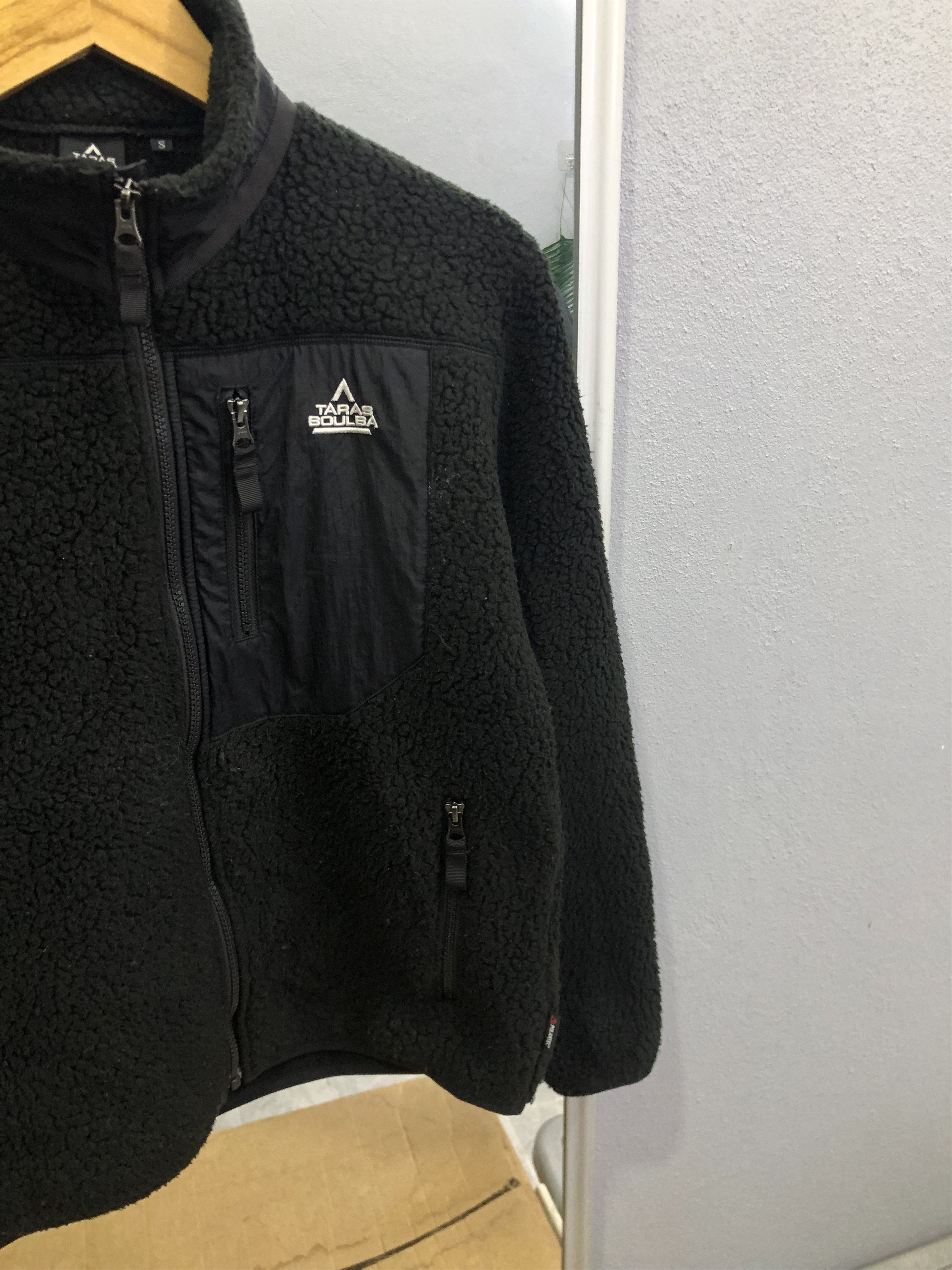 Japanese Brand Taras Boulba Polartec Fleece Jacket Black Size US S / EU 44-46 / 1 - 4 Thumbnail