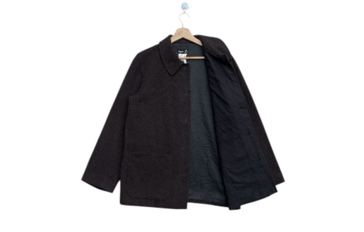 agnes b. 🔥Accept Binding Offer🔥Agnes b. Homme Brown Wool Chore Jacket Size US M / EU 48-50 / 2 - 3 Thumbnail