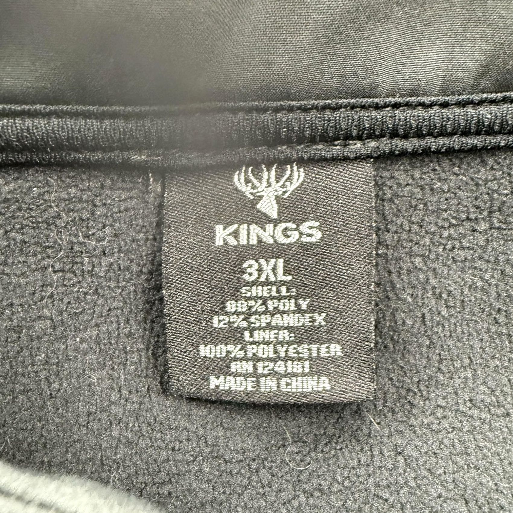 Vintage Kings Mens 3XL Gray Softshell Vest - Outdoor Hiking, Hunting, Workwear Size US XXL / EU 58 / 5 - 6 Thumbnail