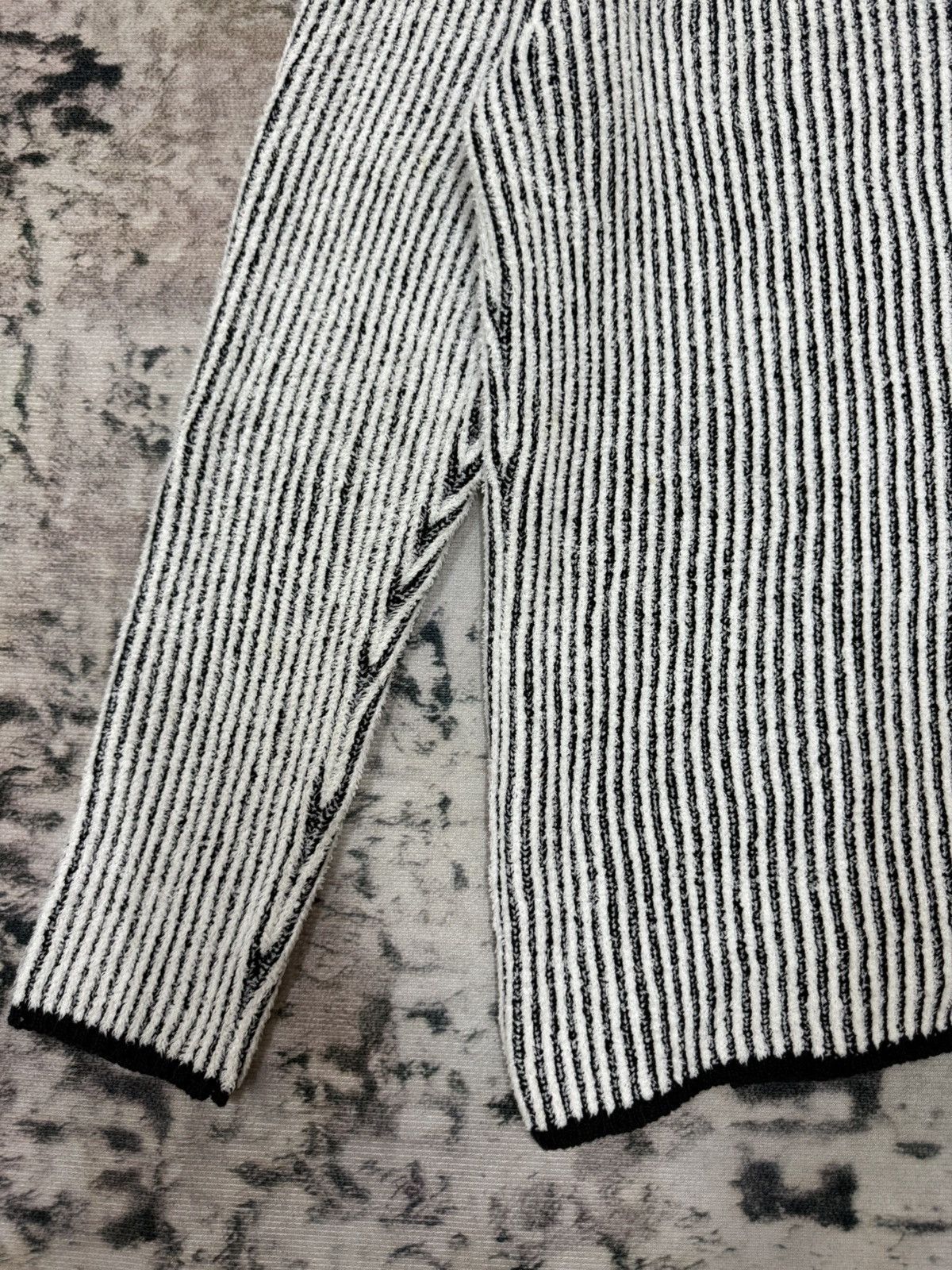 BIGI × Japanese Brand Men’s Bigi Knit Stripe Cardigan Size US S / EU 44-46 / 1 - 12 Thumbnail