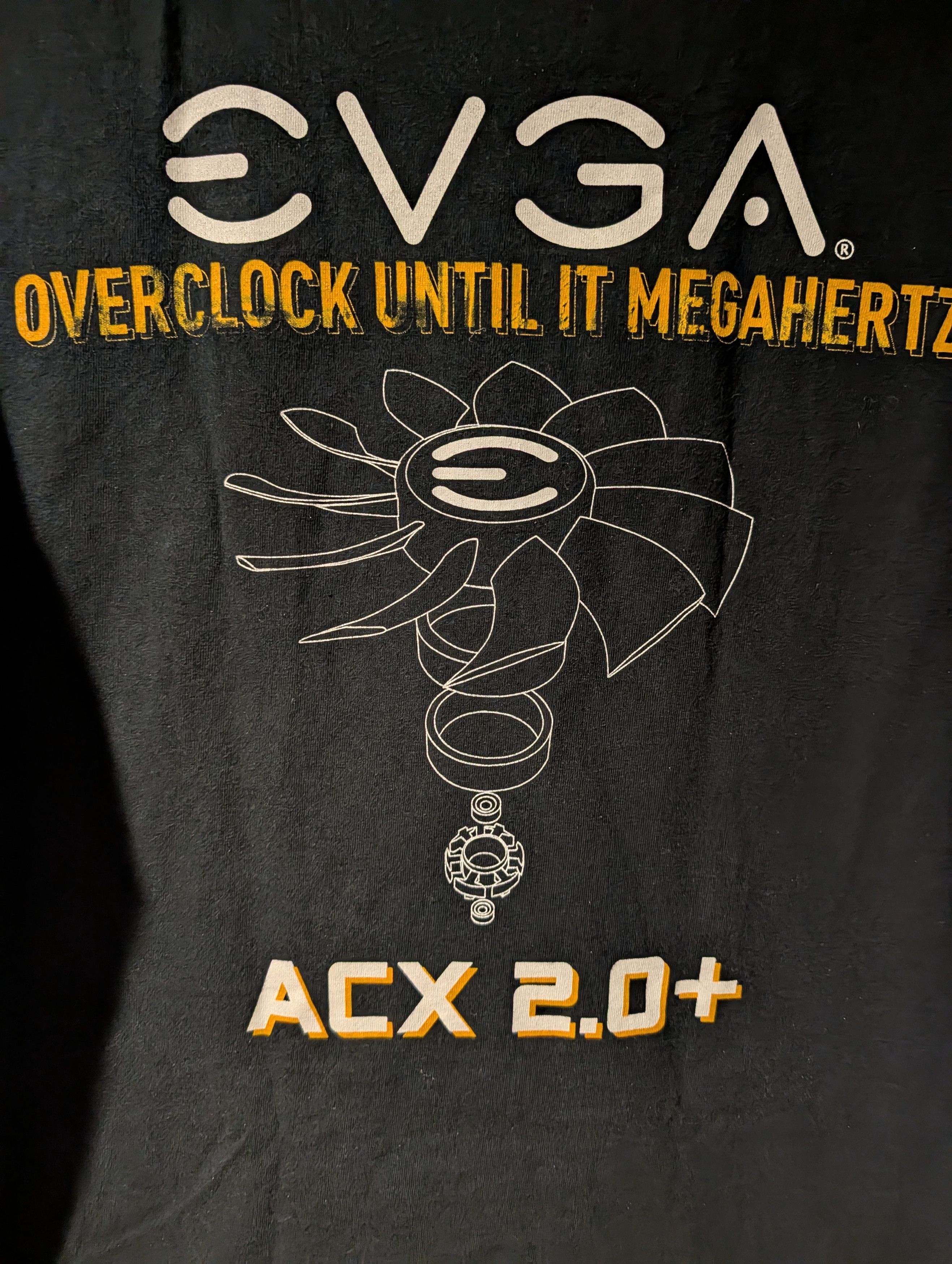 Gildan Vintage Y2K EVGA Overclock Until it Megahertz PC T-Shirt Size US L / EU 52-54 / 3 - 5 Thumbnail