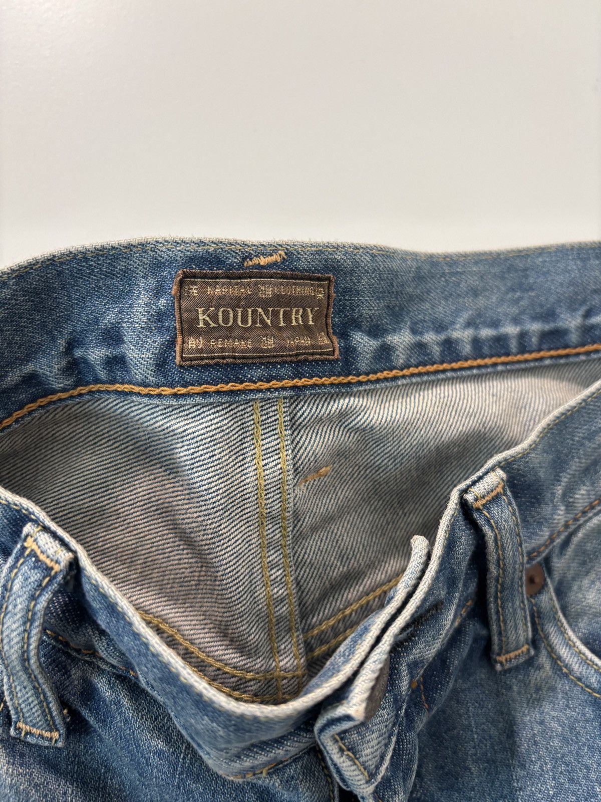 Kapital Kapital Kountry Jewel Denim Shorts Size US 38 / EU 54 - 6 Thumbnail