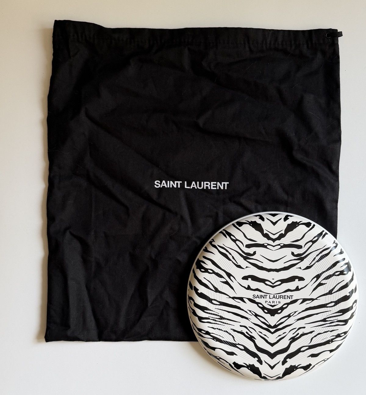 Saint Laurent Paris Archive SAINT LAURENT Zebra Frisbee -Flying Disc- Brand New Size ONE SIZE - 5 Thumbnail