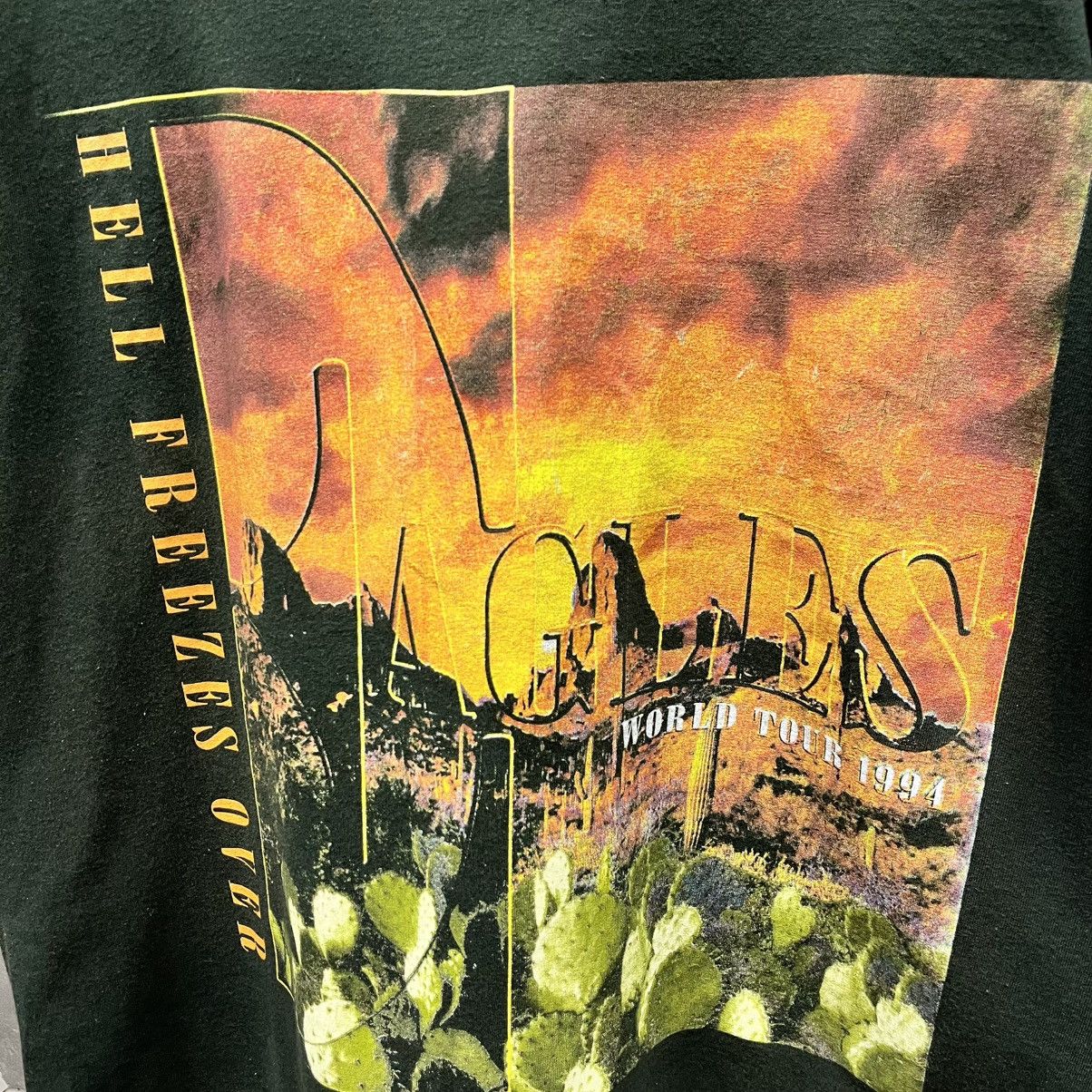 Giant The Eagles 1994 Hell Freezes Over Tour Tee Giant USA Made Size US XL / EU 56 / 4 - 2 Thumbnail