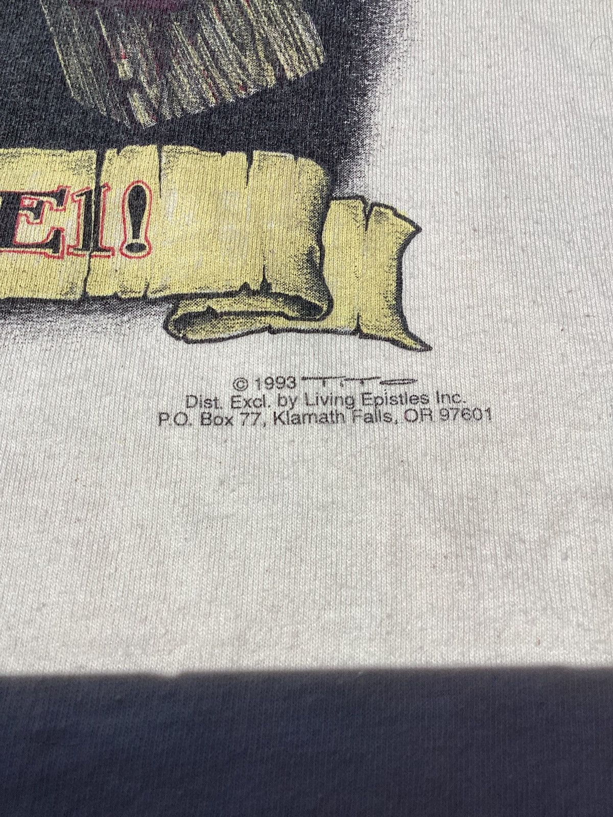 Tultex × Vintage Vtg 93 before turning your back on Jesus look at him SS Tee Size US XL / EU 56 / 4 - 5 Thumbnail
