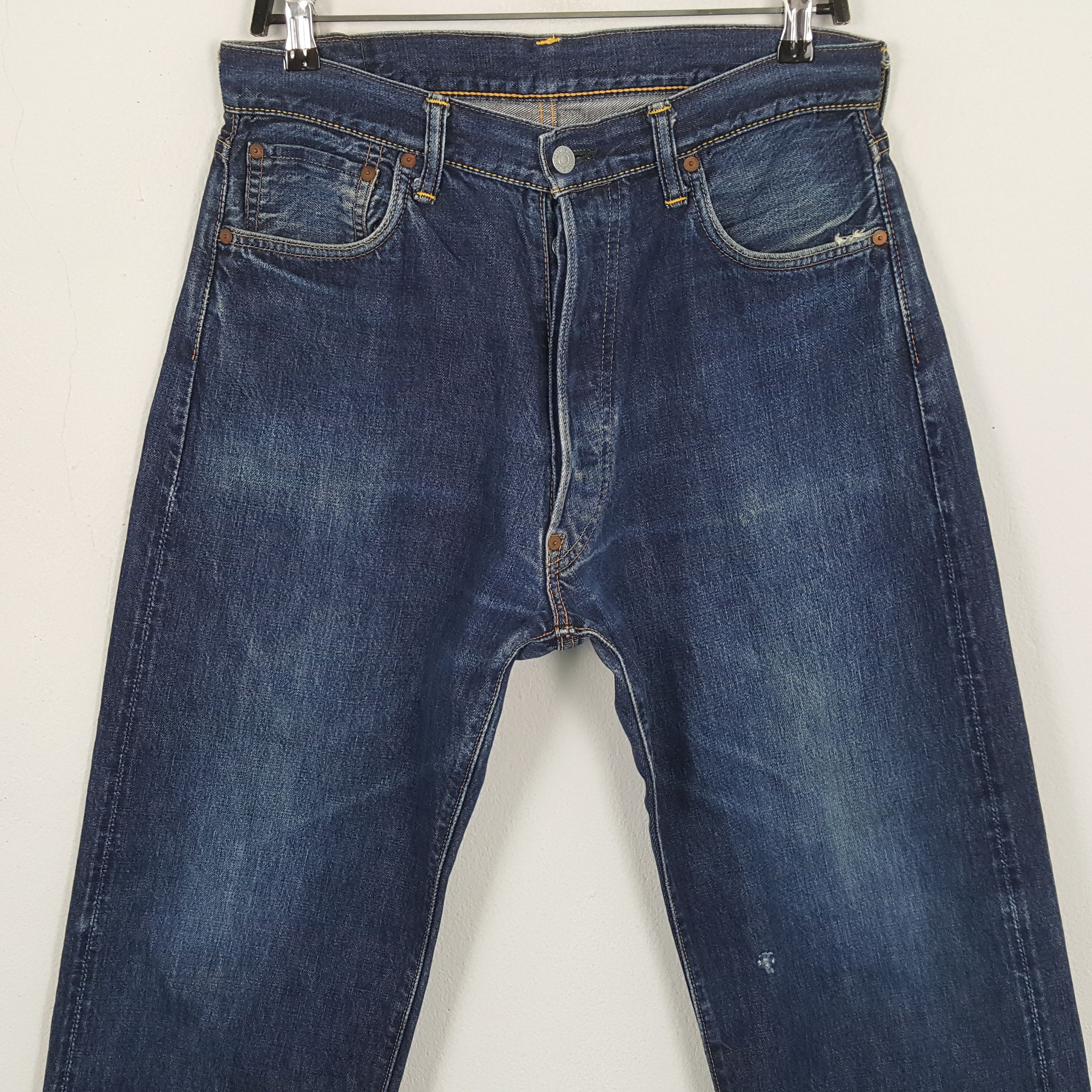 Evisu EVISU Jeans Japanese Brand Streetwear Custom Daicock Style Size US 31 - 5 Thumbnail