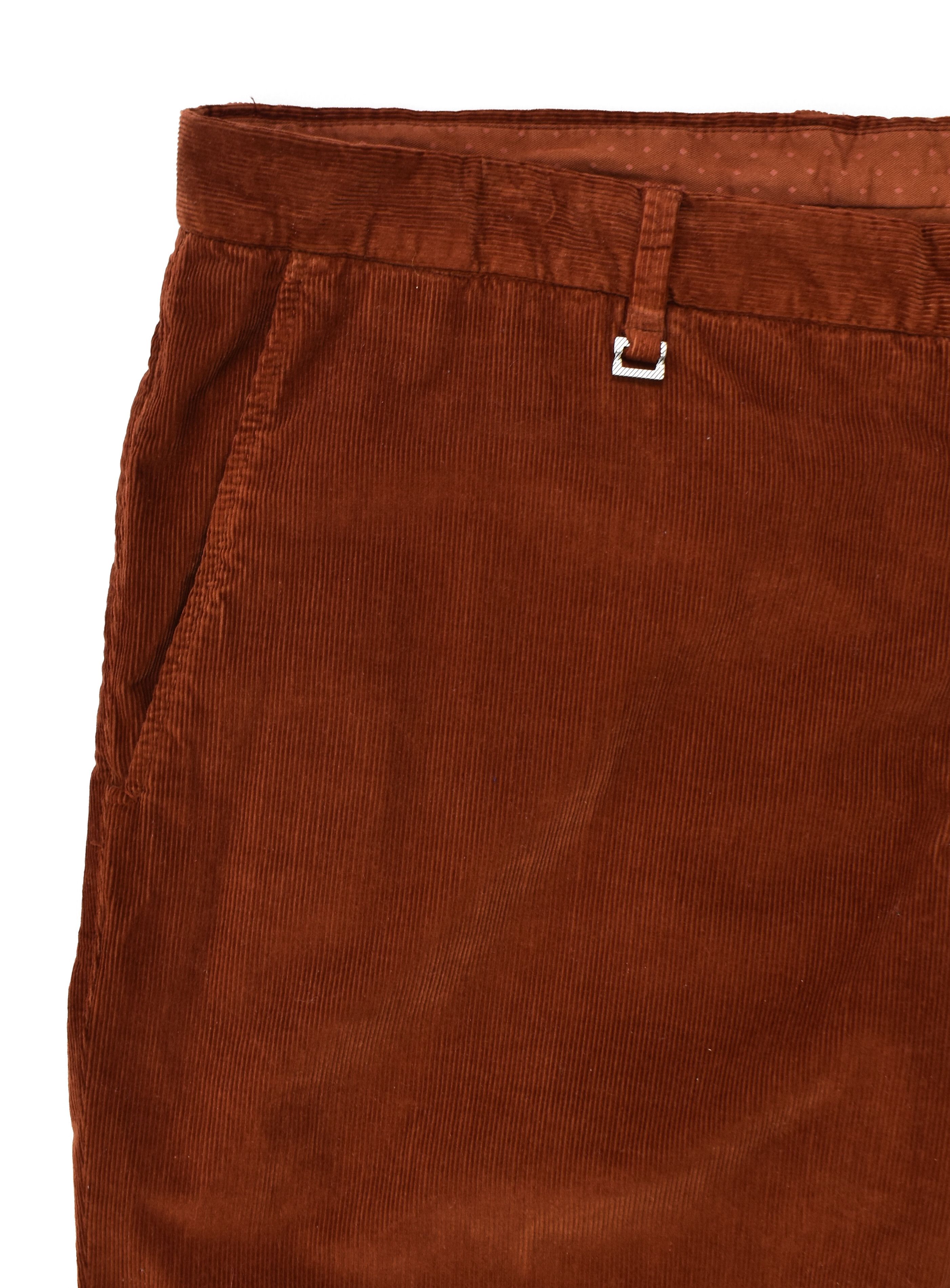 Ermenegildo Zegna ERMENEGILDO ZEGNA Slim Fit Corduroy Pants Cotton Size US 38 / EU 54 - 6 Thumbnail