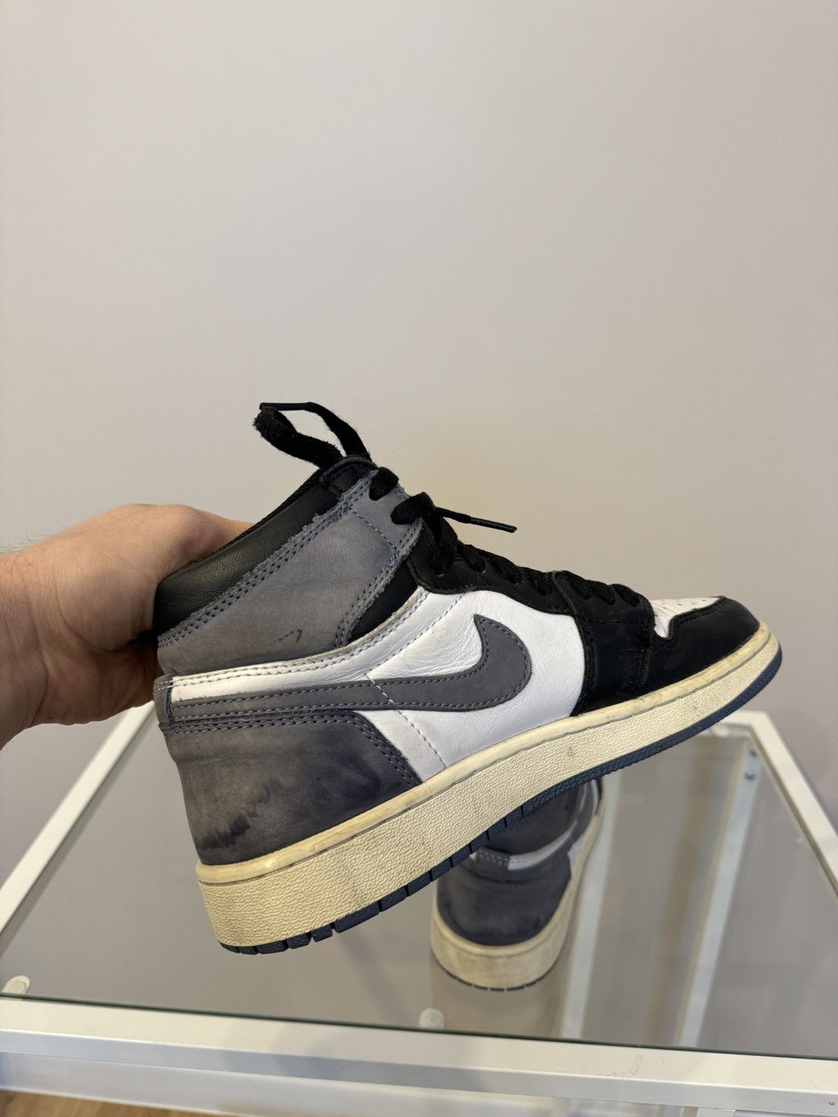 Nike Jordan 1 Retro High Blue Moon size EUR 38.5 Size US 7.5 / IT 37.5 - 5 Thumbnail