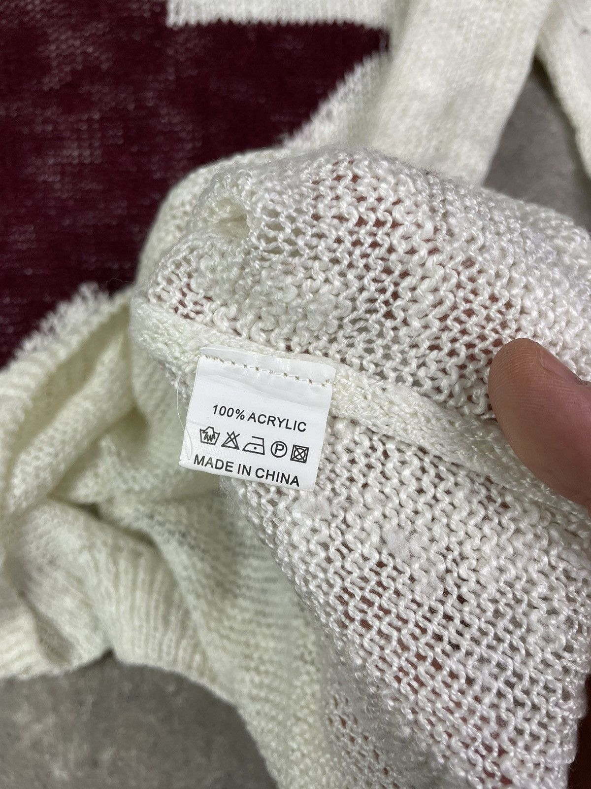 Japanese Brand × Vintage Vintage Y2K Star crochet Sweater Avant Garde Size US S / EU 44-46 / 1 - 4 Thumbnail