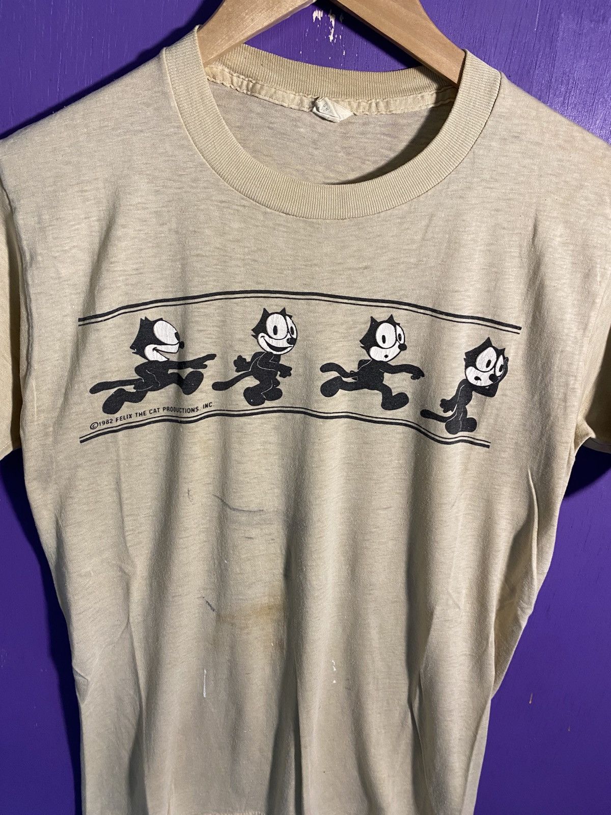 Other Vintage 1982 Felix the cat cartoon comic tee Size US M / EU 48-50 / 2 - 3 Thumbnail