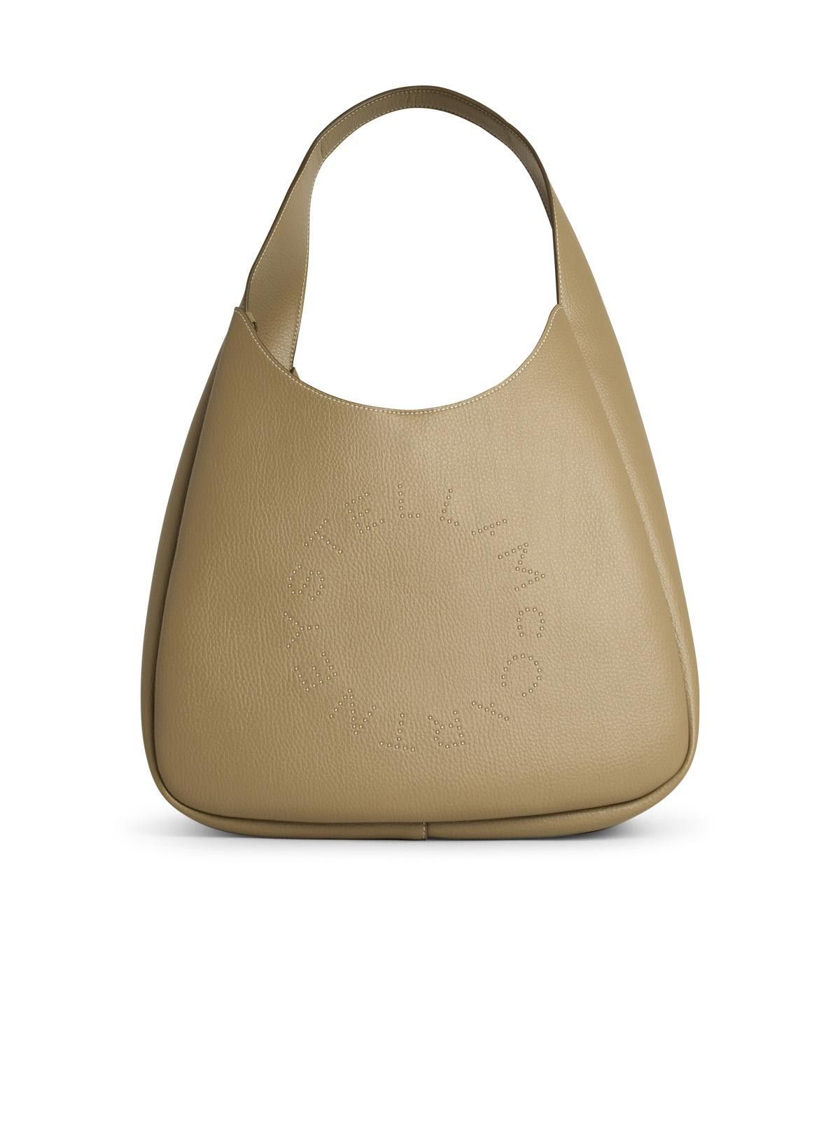 STELLA McCARTNEY 'Soft' Beige Vegan Leather Bag