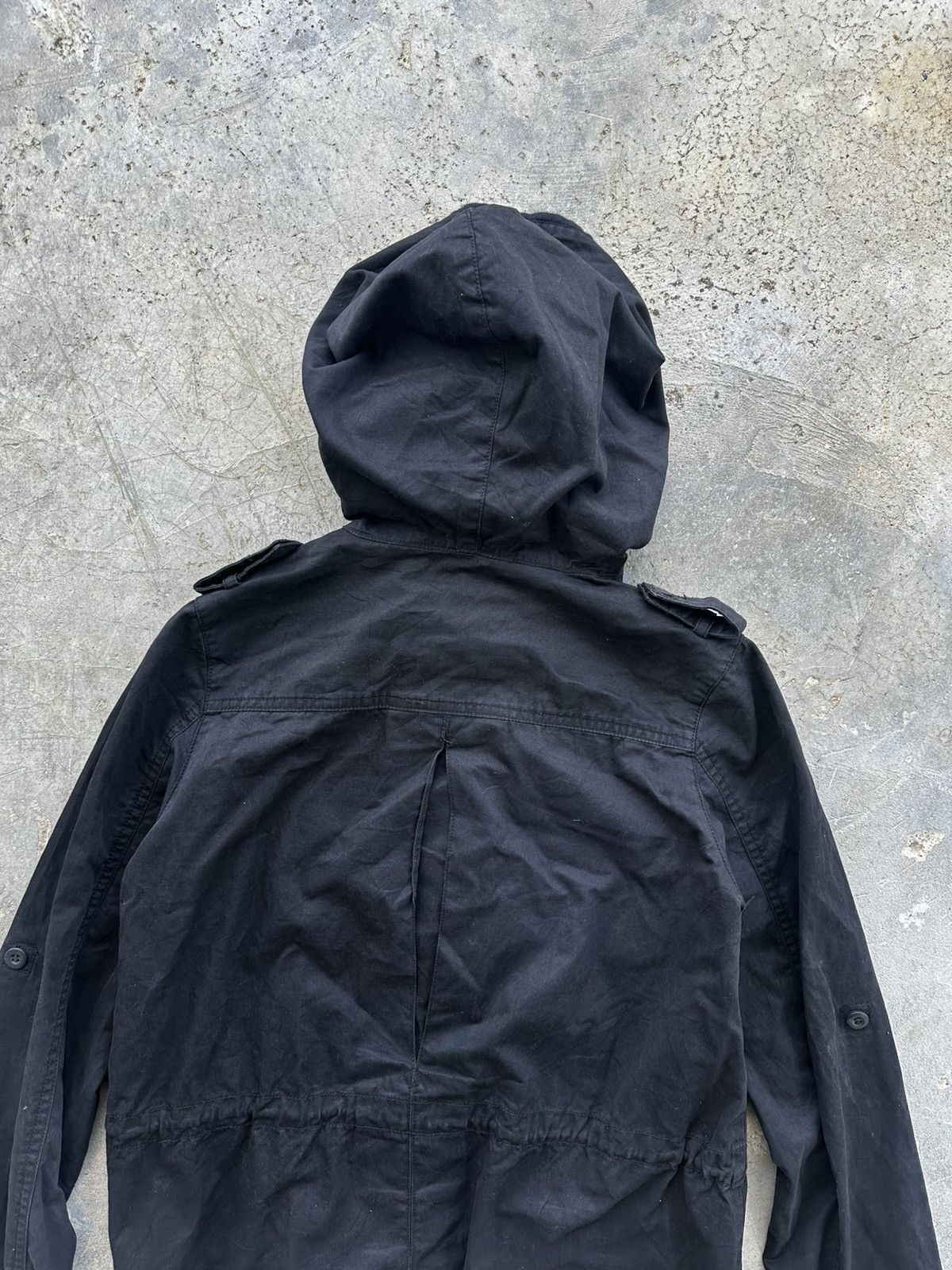 GOA GOA Grunge Military Black Field Multiple Pocket Jacket Y2k Size US M / EU 48-50 / 2 - 10 Thumbnail